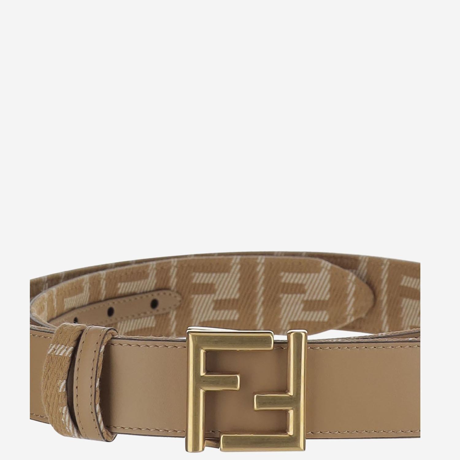CINTURA REVERSIBILE FF 8C0686 AUNMF1SNJ FENDI