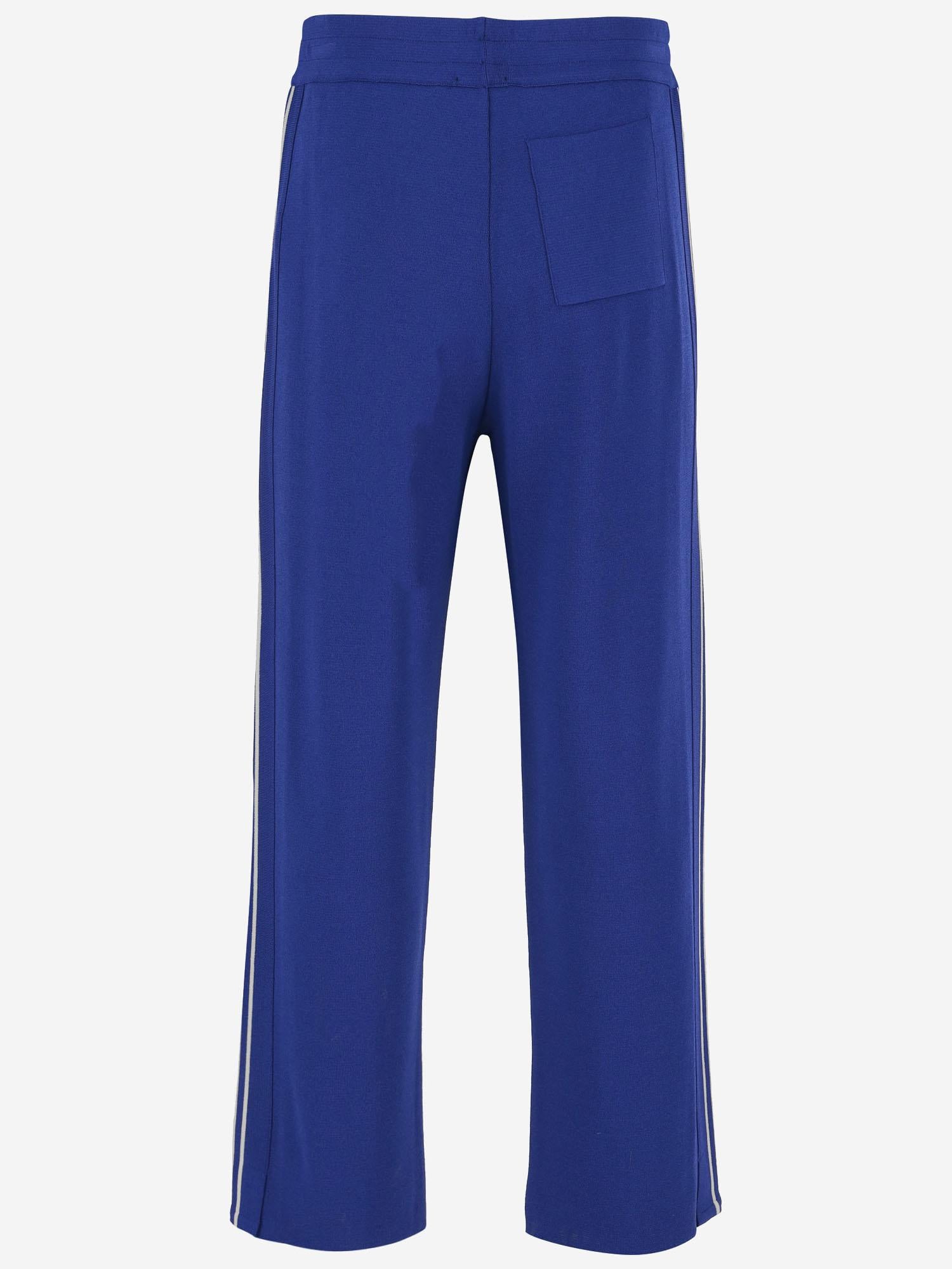 PANTALONI IN MISTO VISCOSA CON LOGO PAPMB6KI KNITSAPPHIRE AUTRY