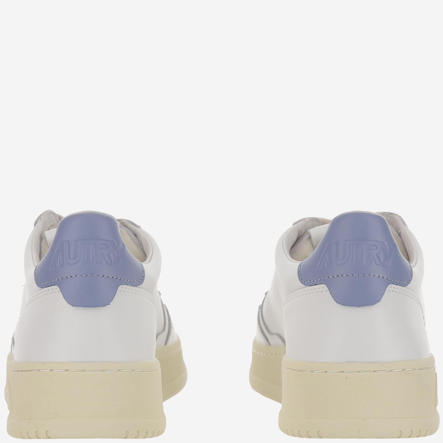 SNEAKERS LOW MEDALIST IN PELLE AULMLL89 WHTTEMPEST AUTRY