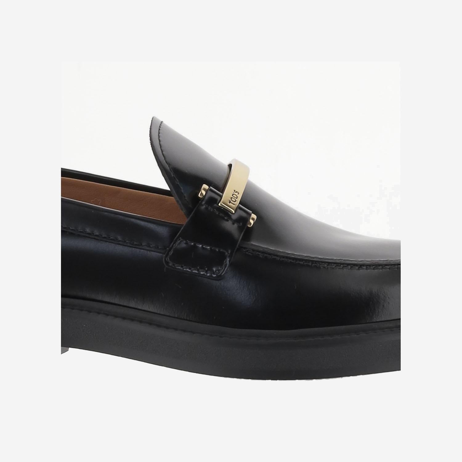 Mocassini in pelle XXW20L0JO70SHA B999 TODS
