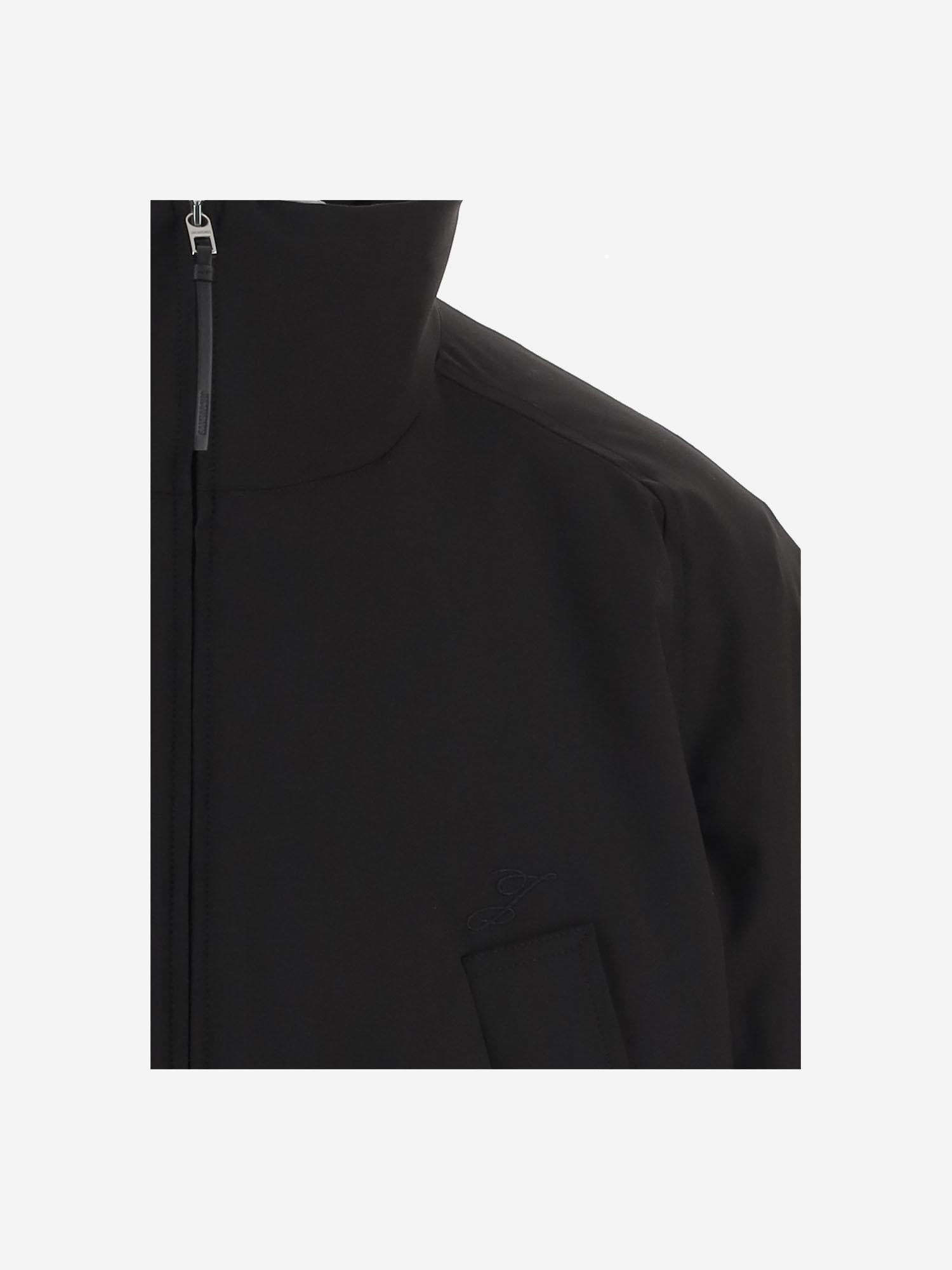 GIUBBOTTO IN MISTO COTONE STRETCH CON ZIP E COLLO ALTO HOUM00123AW00239 990 JACQUEMUS
