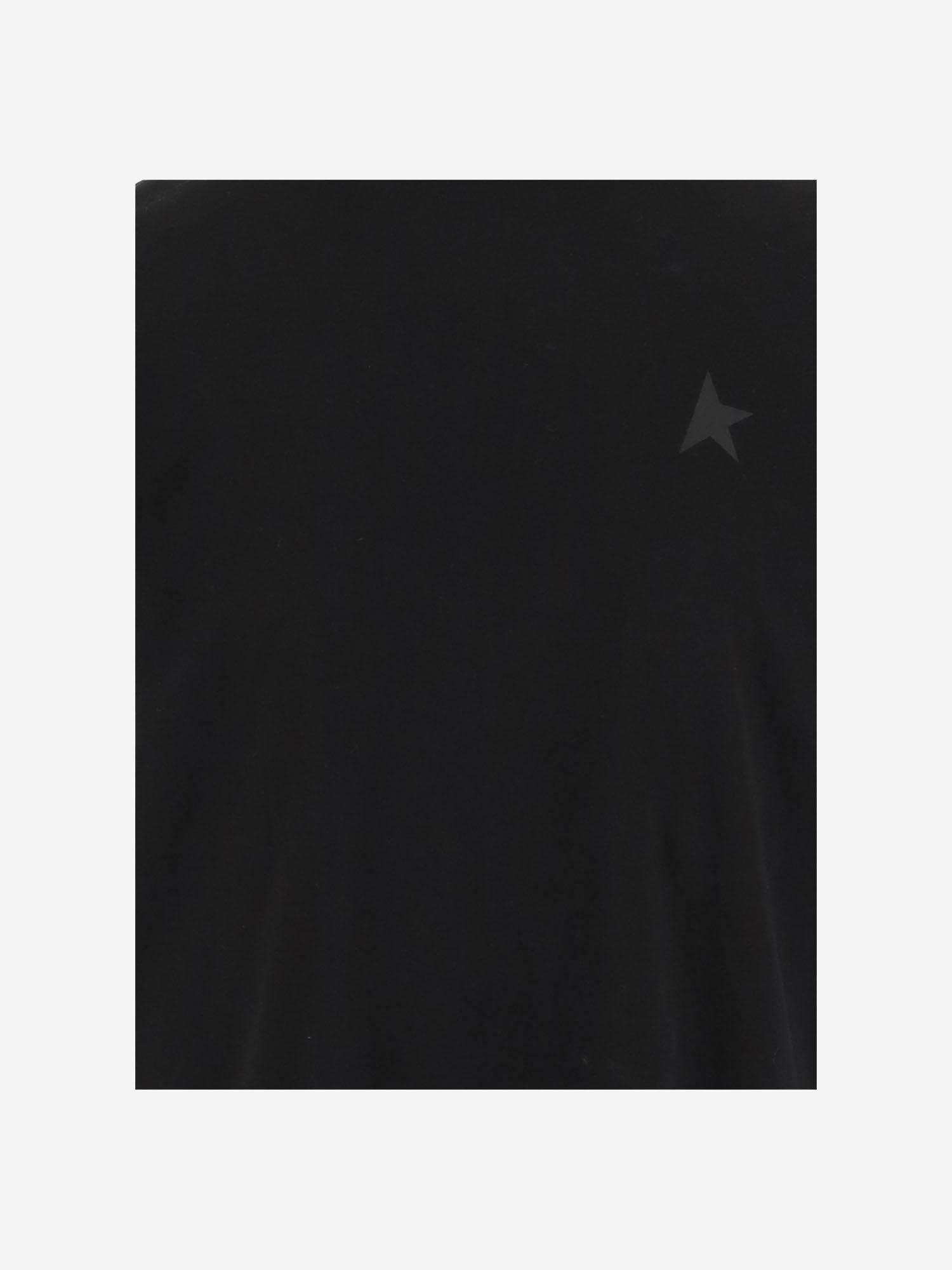 T-SHIRT IN COTONE CON LOGO GWP01220 P00059390100 GOLDEN GOOSE