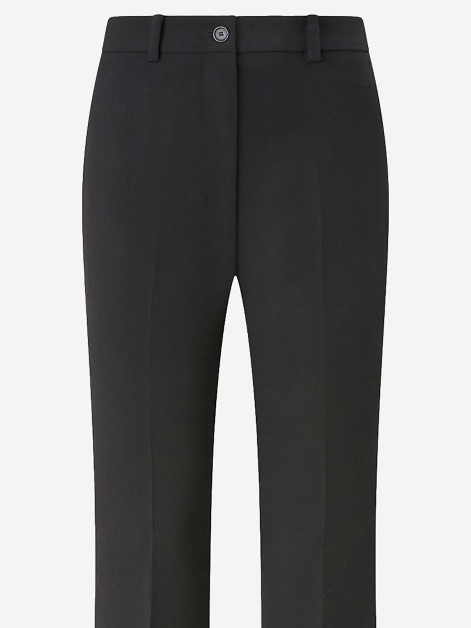 Pantaloni in misto viscosa stretch 105706 A2R9Z99 PINKO