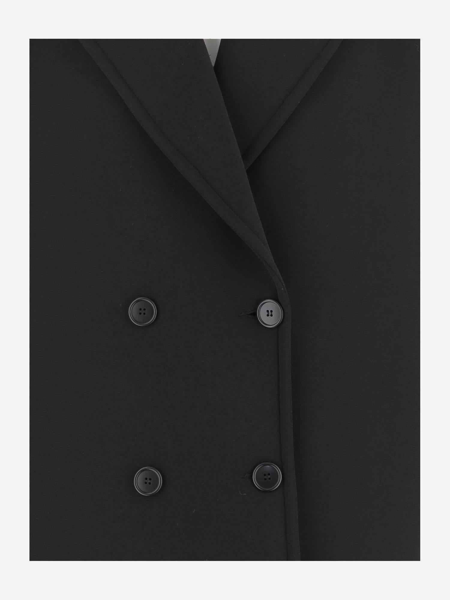 CAPPOTTO DOPPIOPETTO IN NYLON STRETCH 4374 419199 F.IT