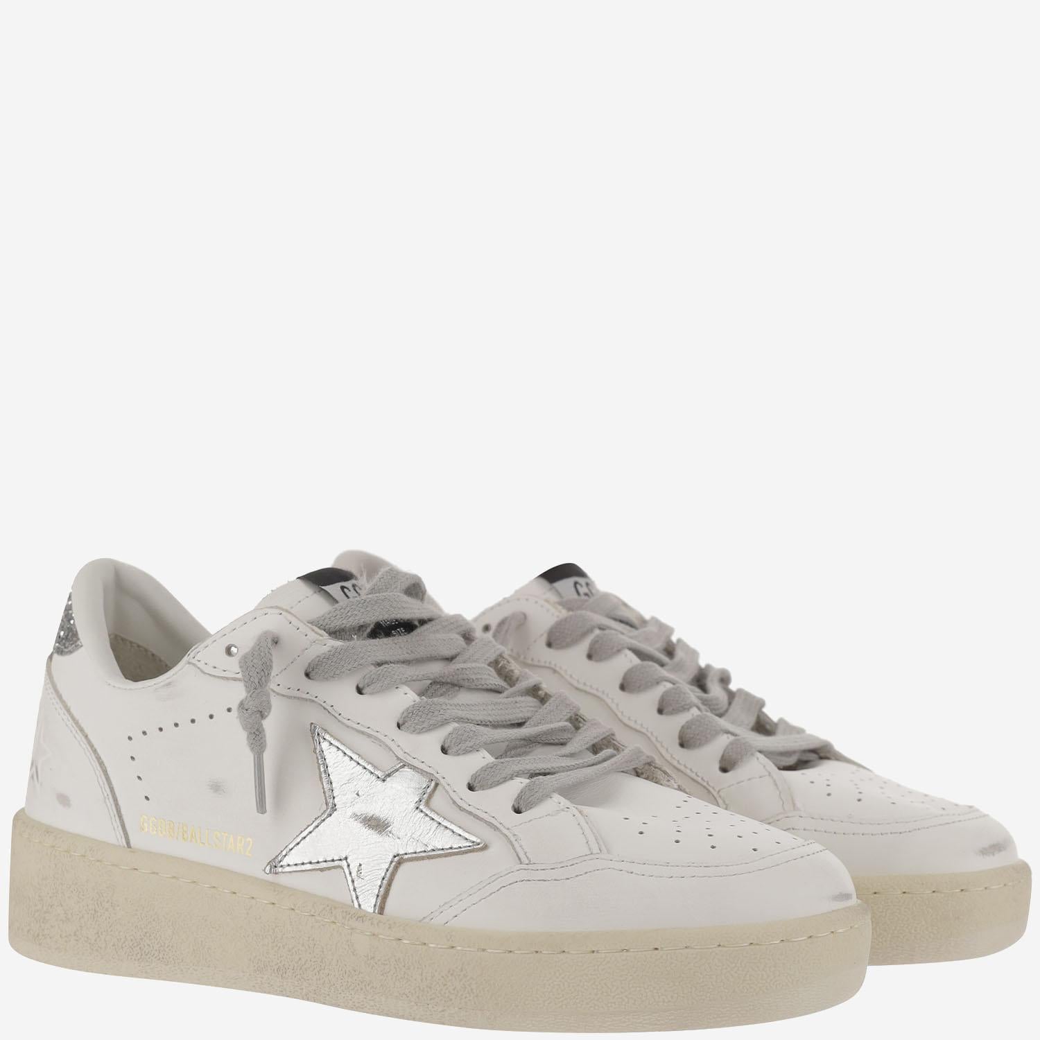 SNEAKERS BALL STAR IN PELLE GWF00804 F00696680185 GOLDEN GOOSE