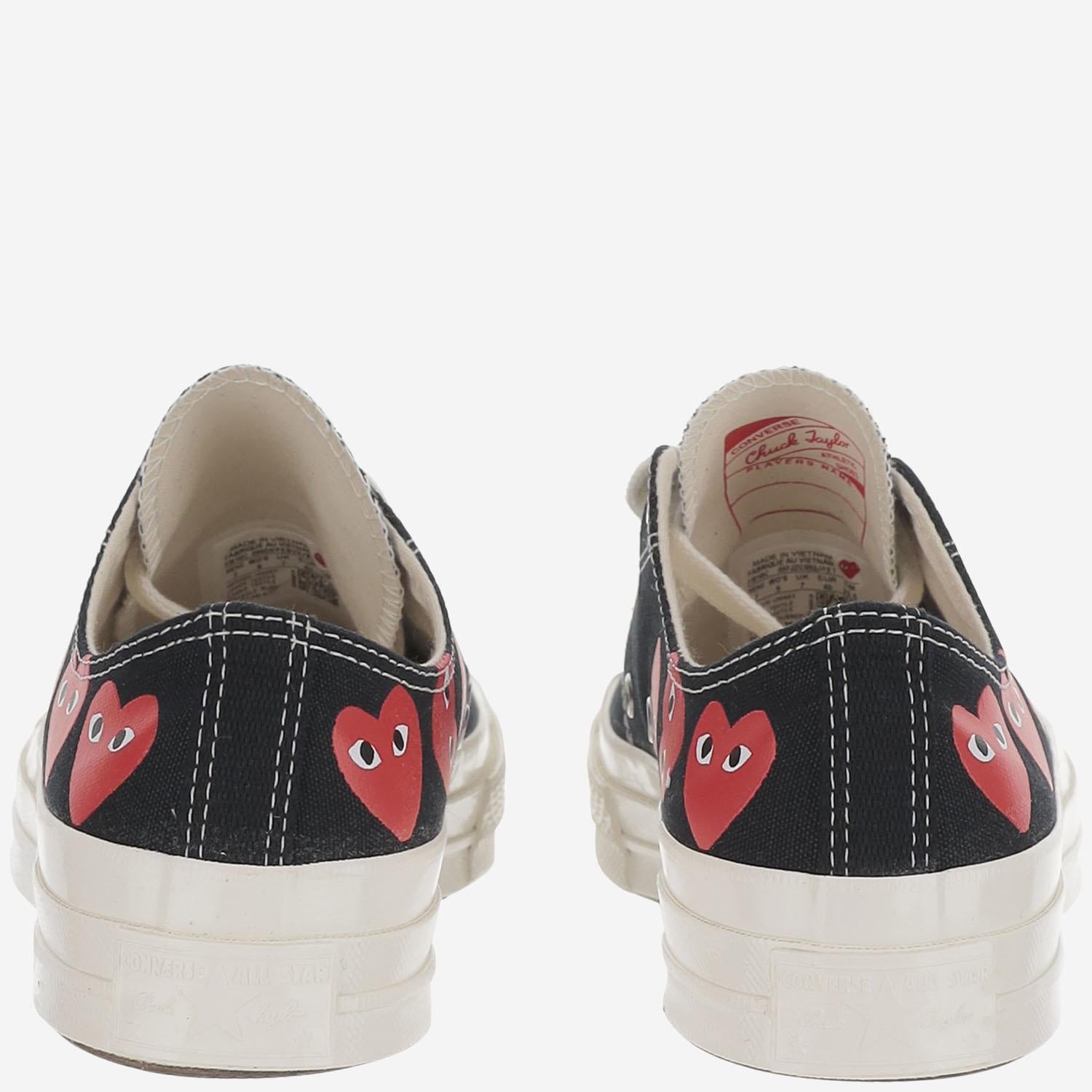 SNEAKERS COMME DES GARÇONS X CONVERSE IN TELA AZK126001 1 COMME DES GARCONS