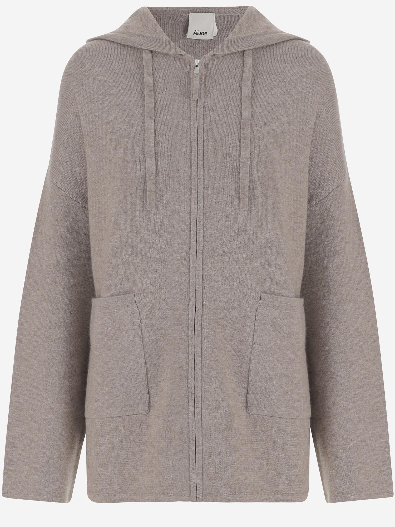 FELPA IN LANA E CASHMERE 25517607 46 ALLUDE