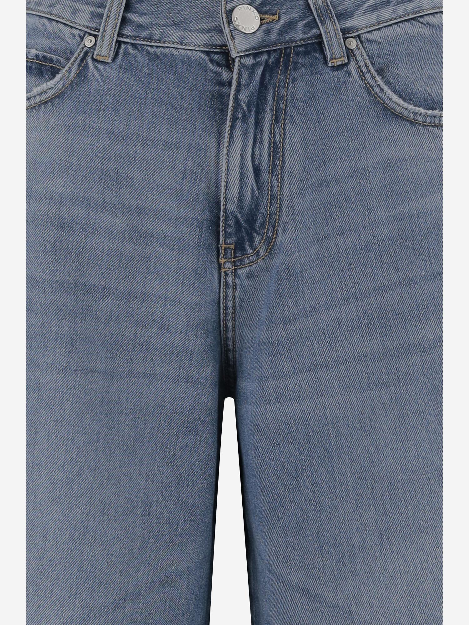 JEANS IN DENIM DI MISTO COTONE 104646 A2DZPJO PINKO