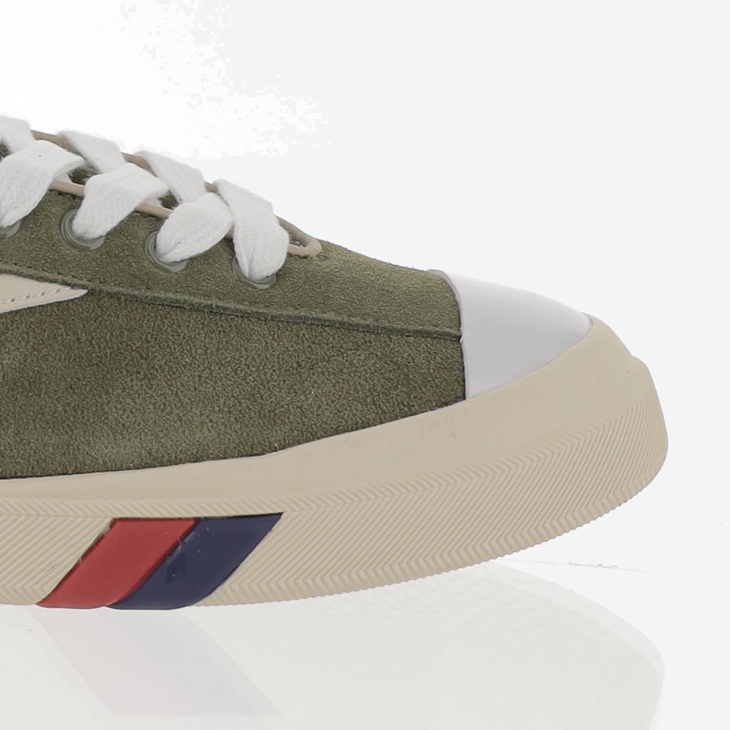SNEAKERS COURT ACE IN PELLE SACAMOSCIATA C225CLM SL81501XW PRO-KEDS