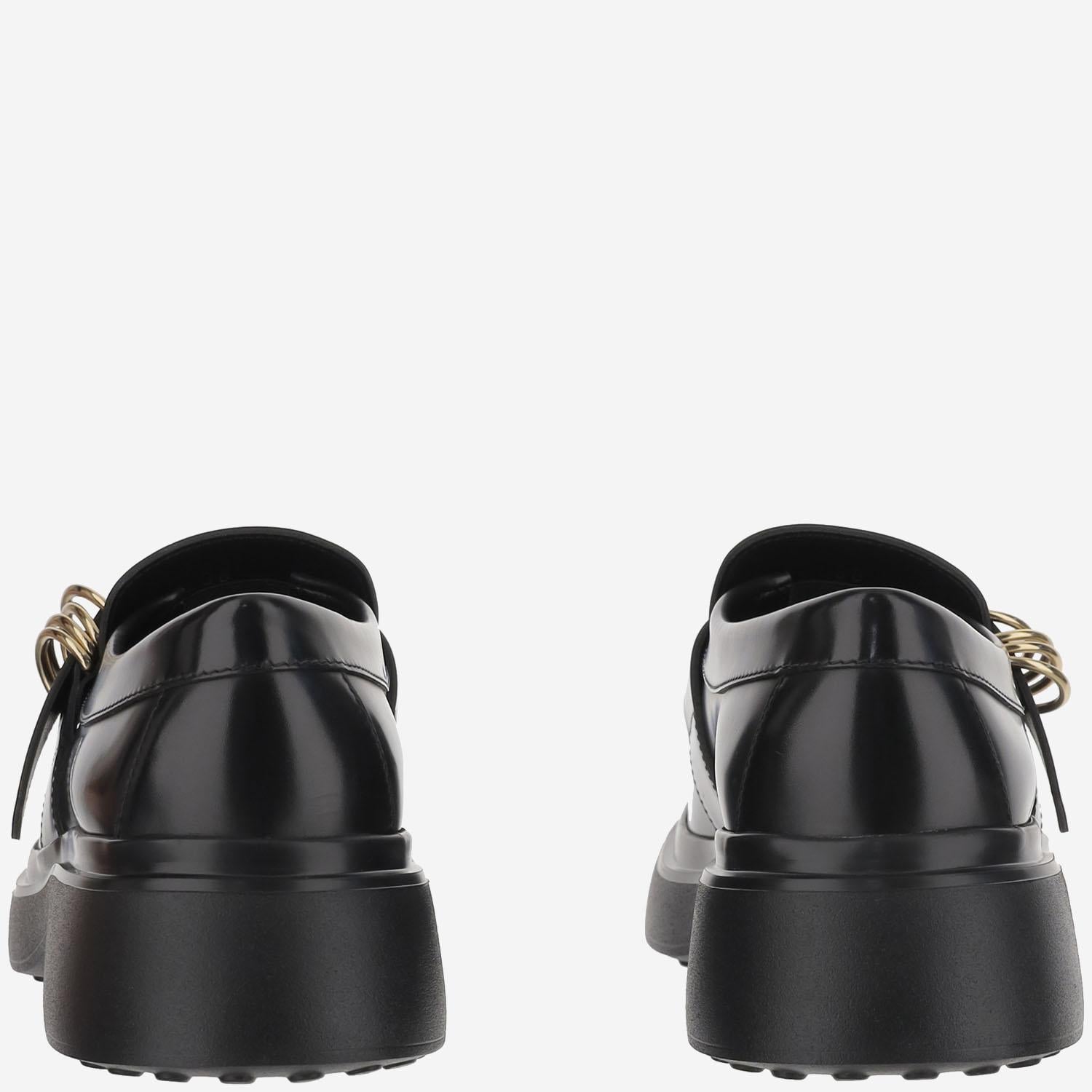 Mocassini in pelle XXW74L0JL10TWR B999 TODS