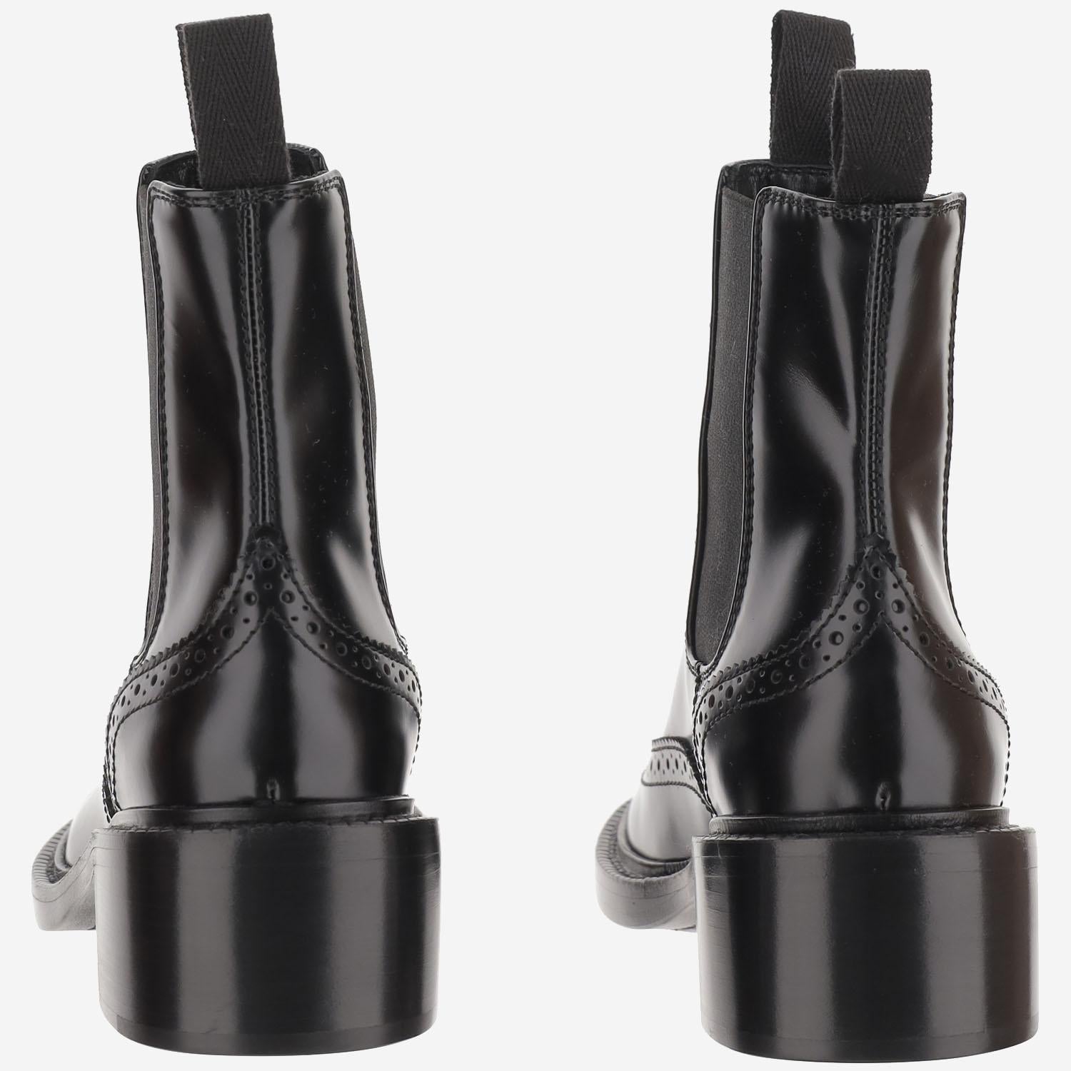 Stivaletti Chelsea VINCENT in pelle liscia 841133 AAE8L1000 SAINT LAURENT