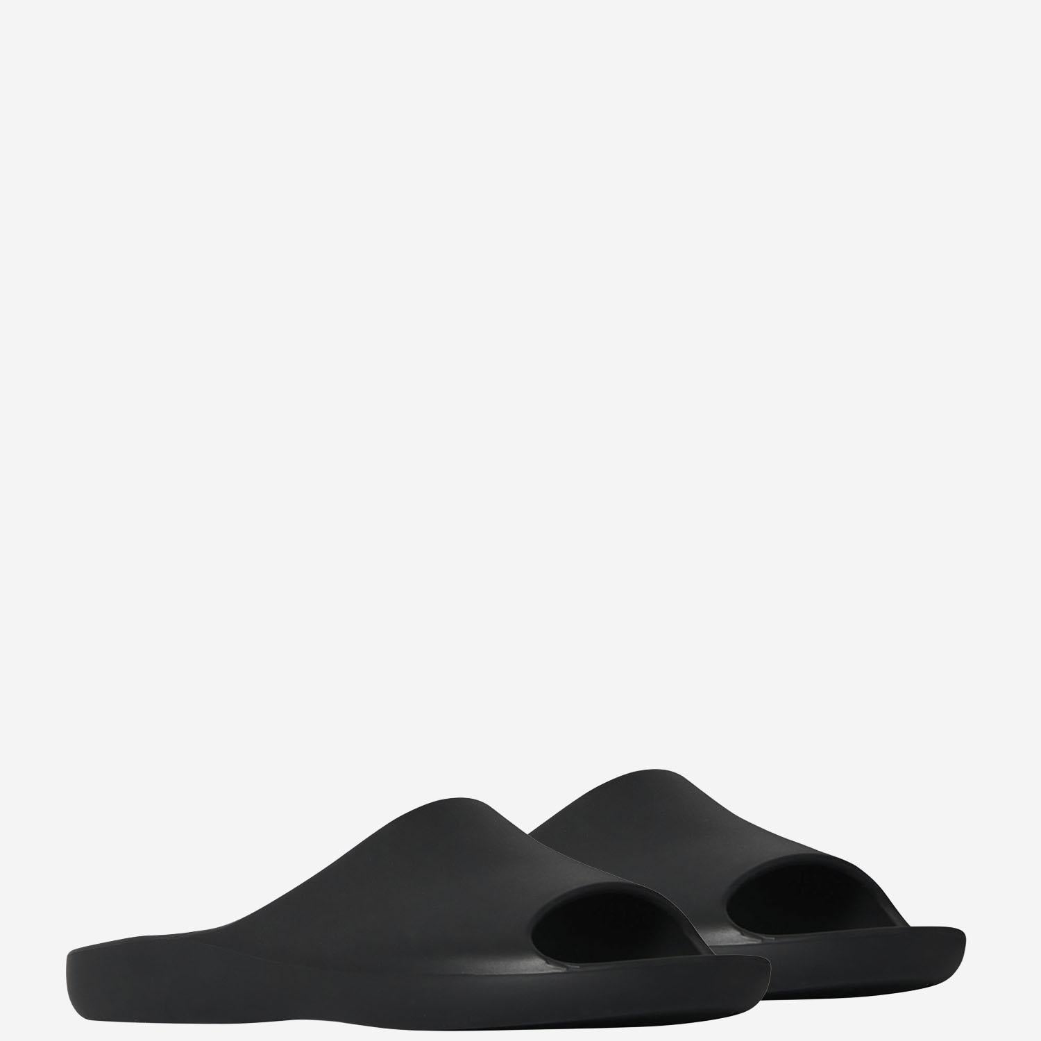 SANDALI SLIDER AMA IN GOMMA F1657RC4 BLK THE ROW