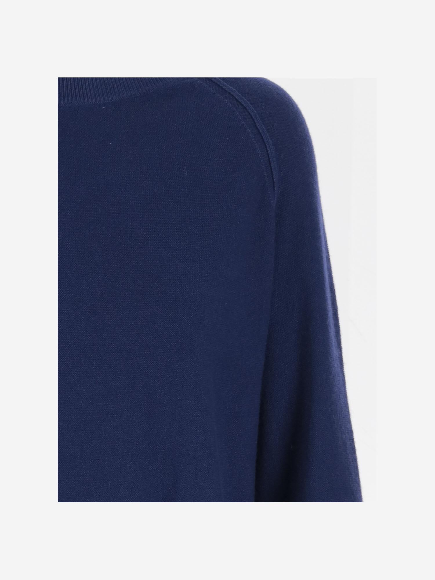 MAGLIONE IN CASHMERE D132WS AZURE OLIVER LATTUGHI