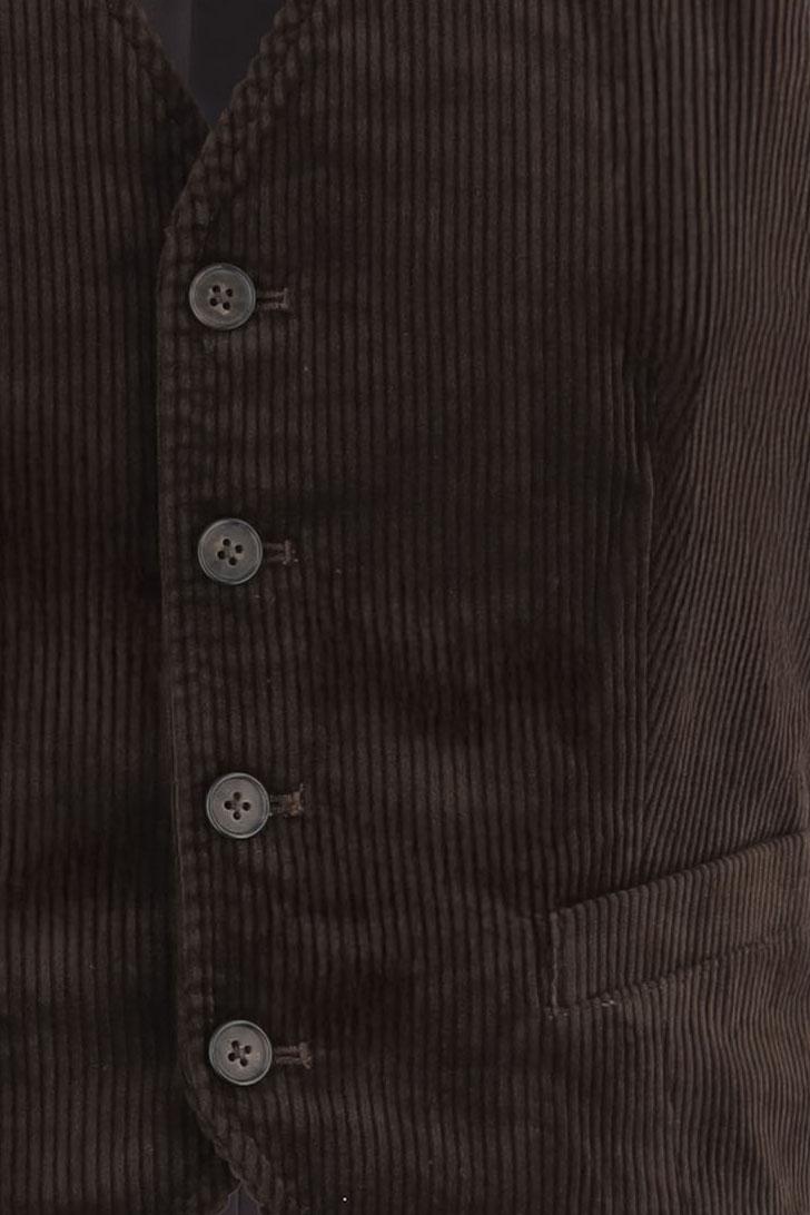 GILET IN VELLUTO A COSTE IN COTONE 211971239 001 POLO RALPH LAUREN
