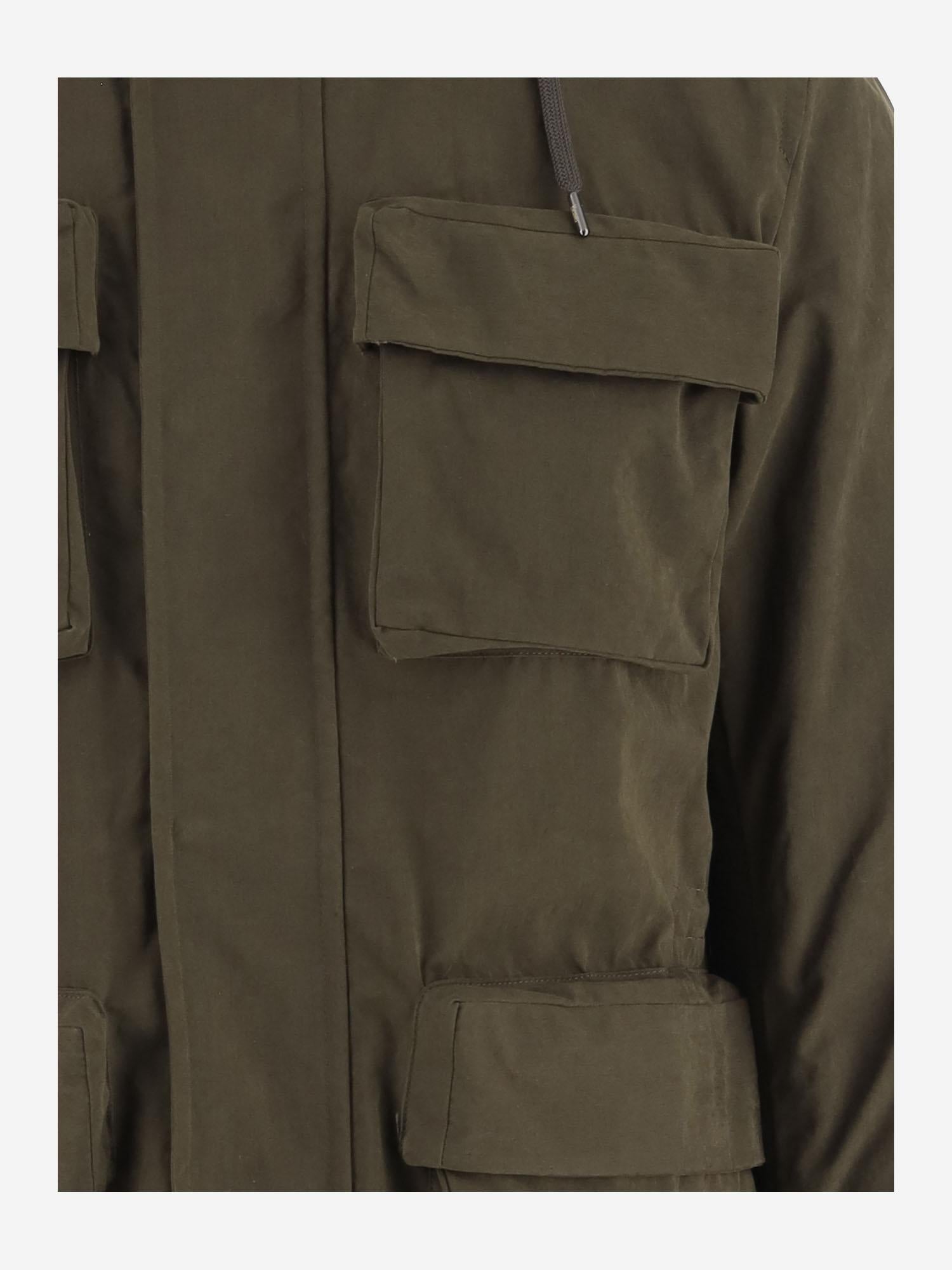 GIUBBOTTO IN MISTO COTONE PI001250U 13800Z7740 HERNO