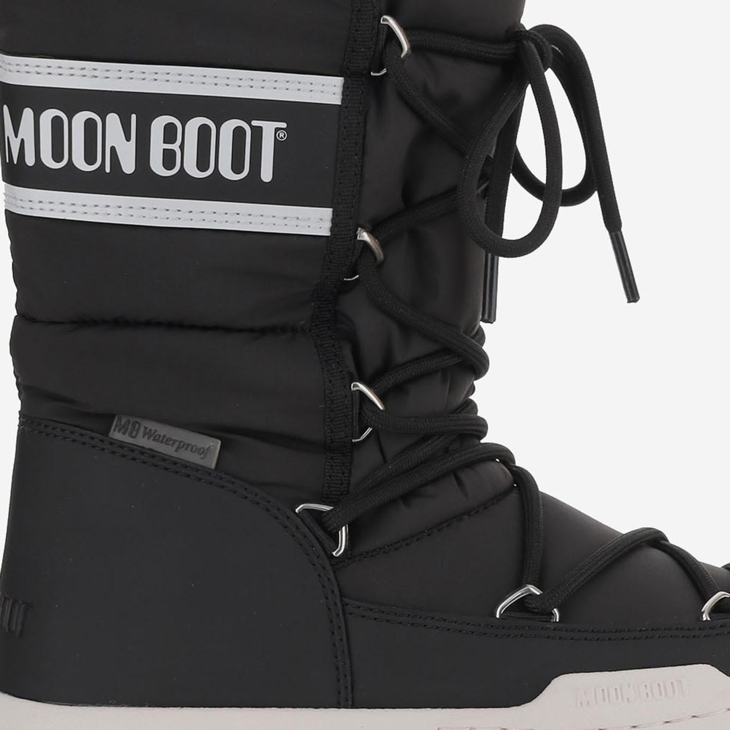 STIVALI ALTI IN NYLON 3440130. N001 MOON BOOT KIDS