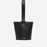 BORSA MEDIA PEBBLE BUCKET IN MORBIDA PELLE DI VITELLO AANBBBWX01 1100 LOEWE