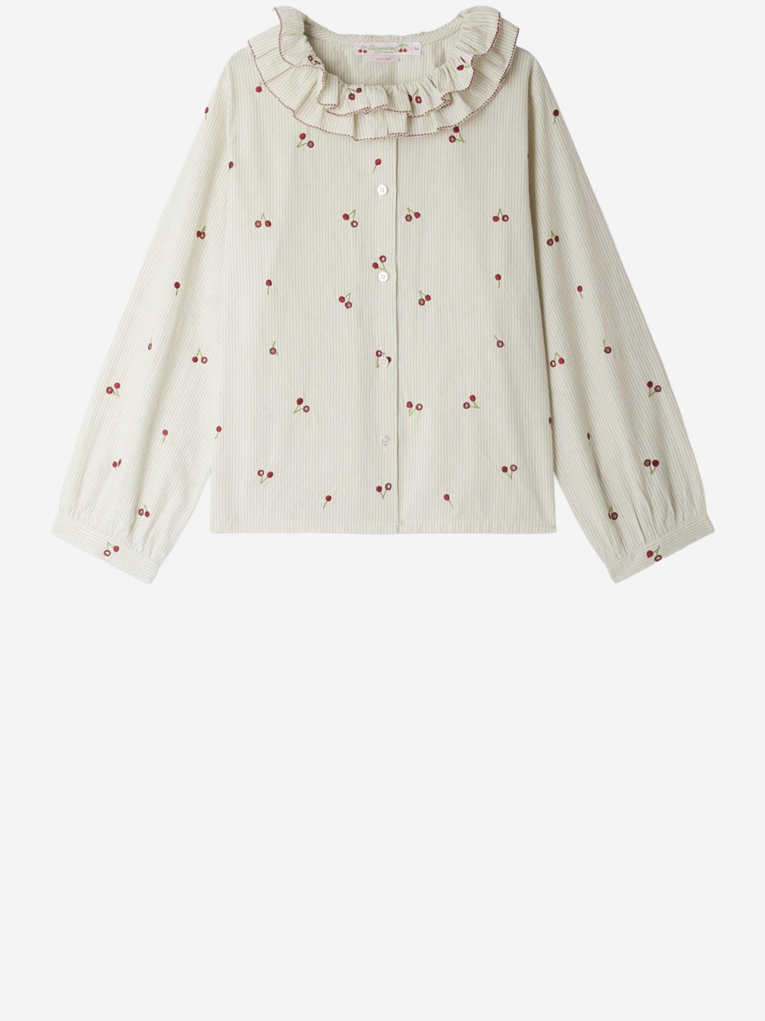 CAMICIA JAFFA IN COTONE W05GBLW00019 151E BONPOINT KIDS