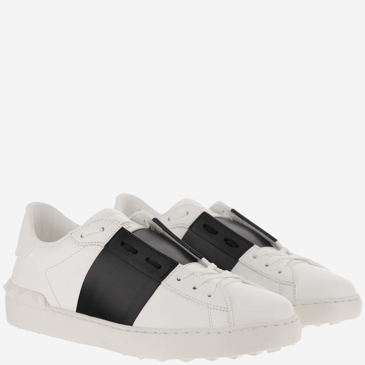 SNEAKERS OPEN IN PELLE 7Y2S0830 BLUA01 VALENTINO GARAVANI