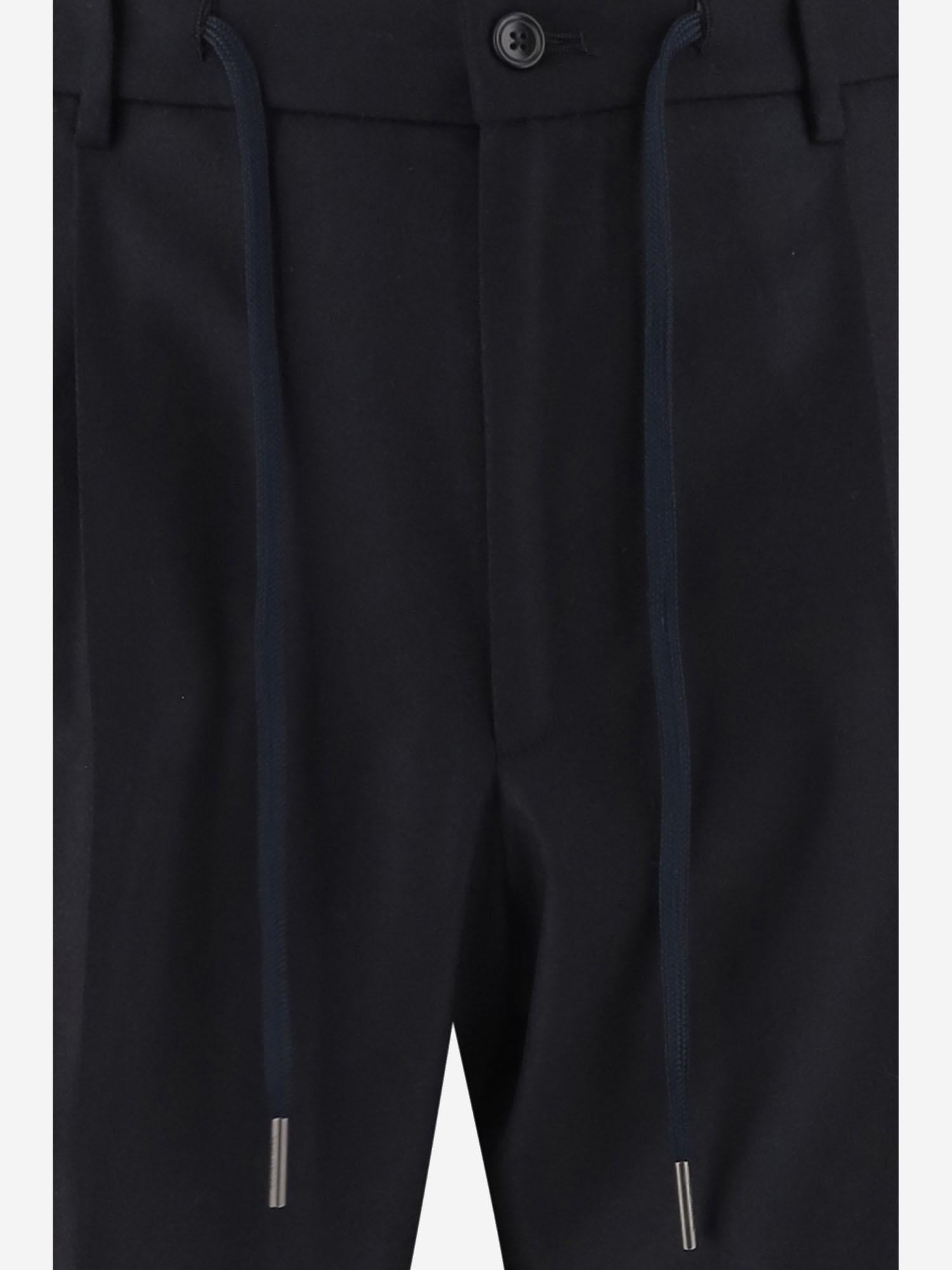 Pantaloni in lana stretch PNEWMAN 060071B3017 TAGLIATORE