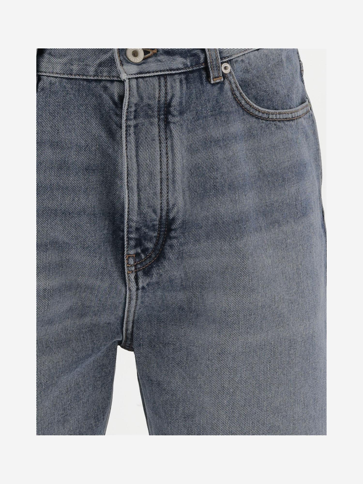 SHORTS IN DENIM H526Y11X83 5100 LOEWE