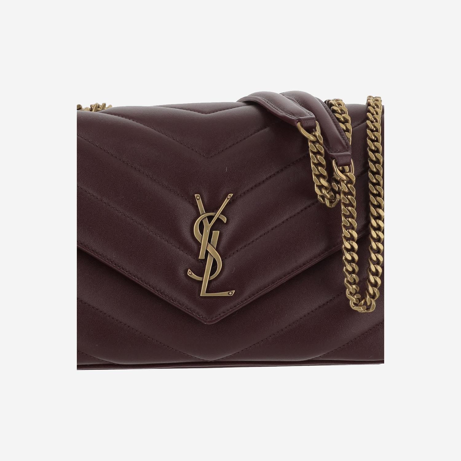 BORSA LOULOU MEDIA 801439 AAEAX6197 SAINT LAURENT