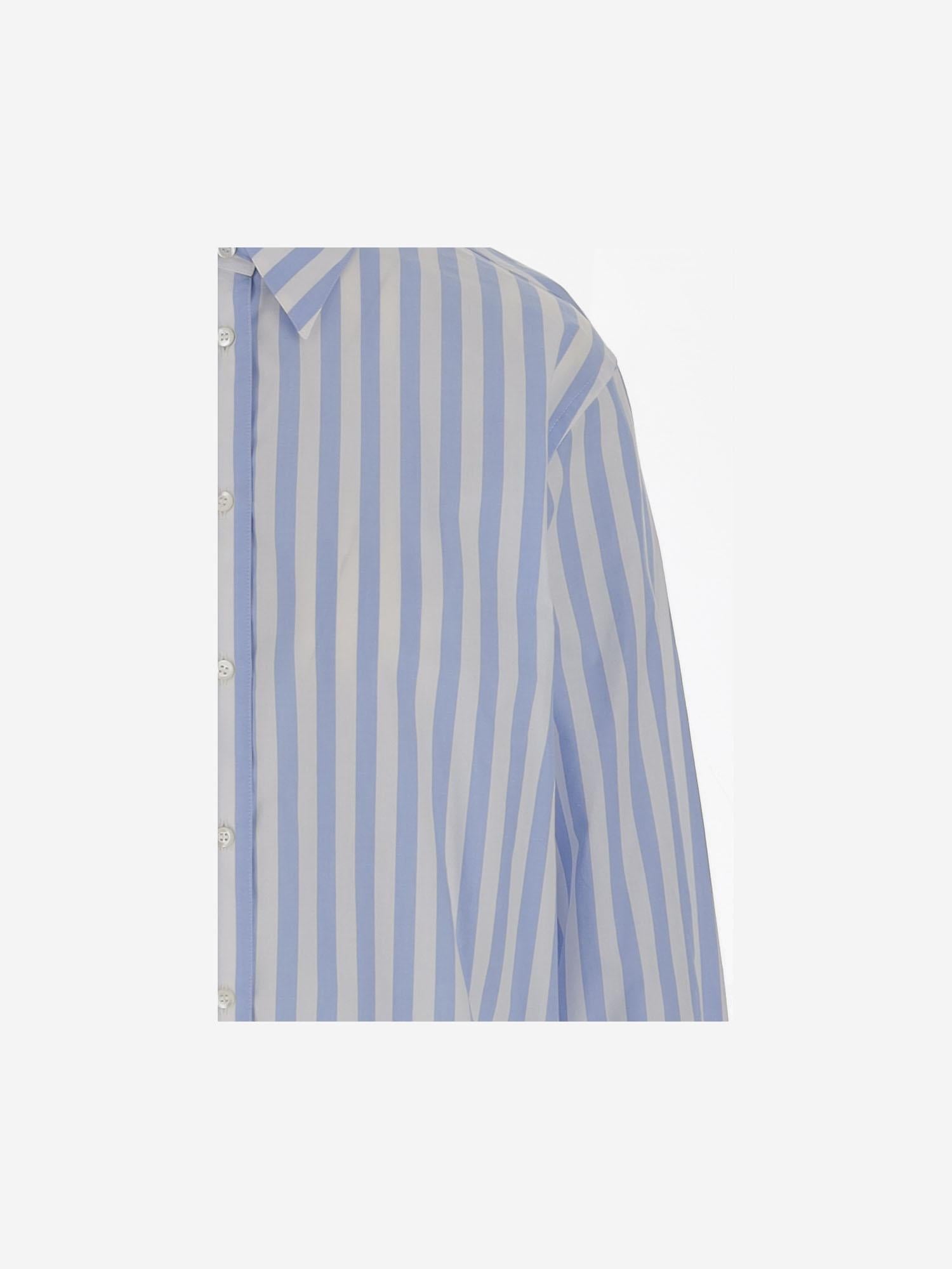 CAMICIA IN COTONE CON MOTIVO A RIGHE 5411L088 20069 ASPESI