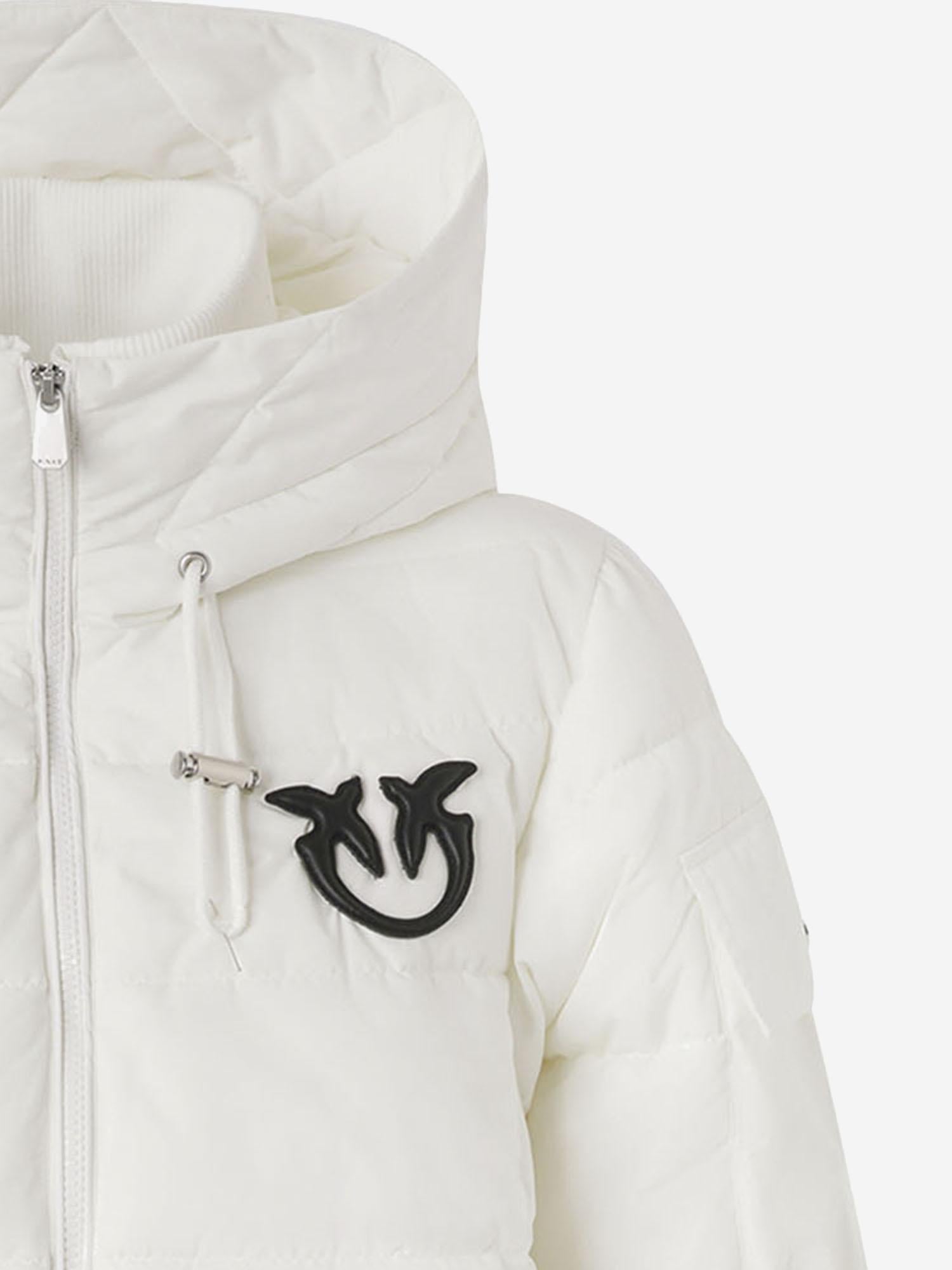 PIUMINO IMBOTTITO CON LOGO 105384 A2PEZ05 PINKO