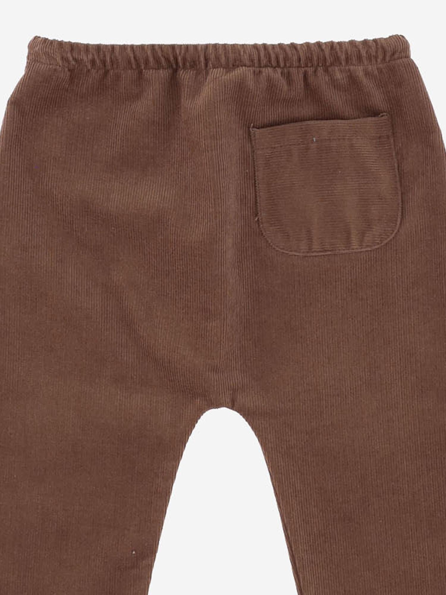 PANTALONI IN COTONE A COSTE PABLO 61 NICOLETTA FANNA KIDS