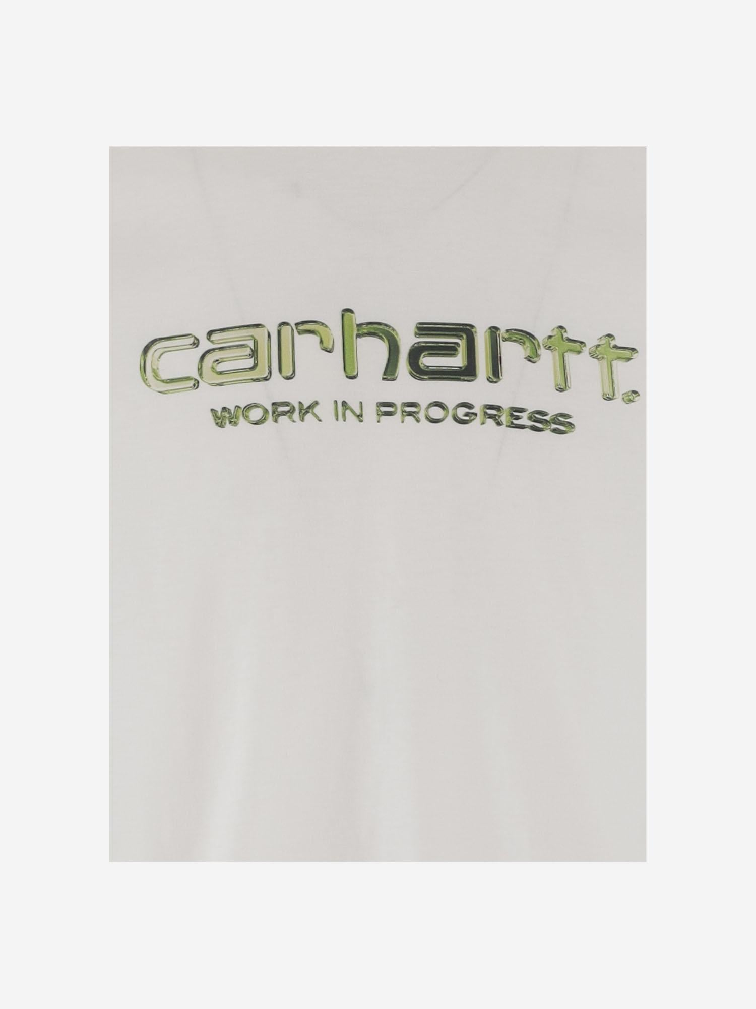 T-SHIRT S/S SOLAR CHROME IN COTONE I035205 02XX CARHARTT WIP