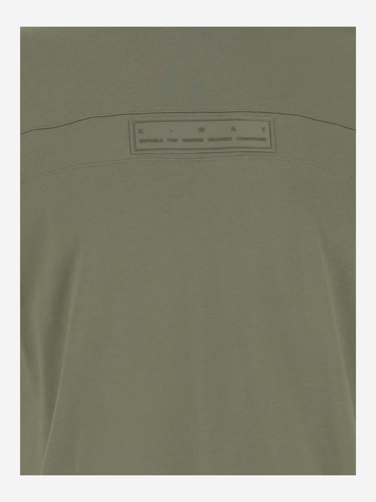 T-SHIRT IN COTONE CON LOGO K2135LW V15 K-WAY