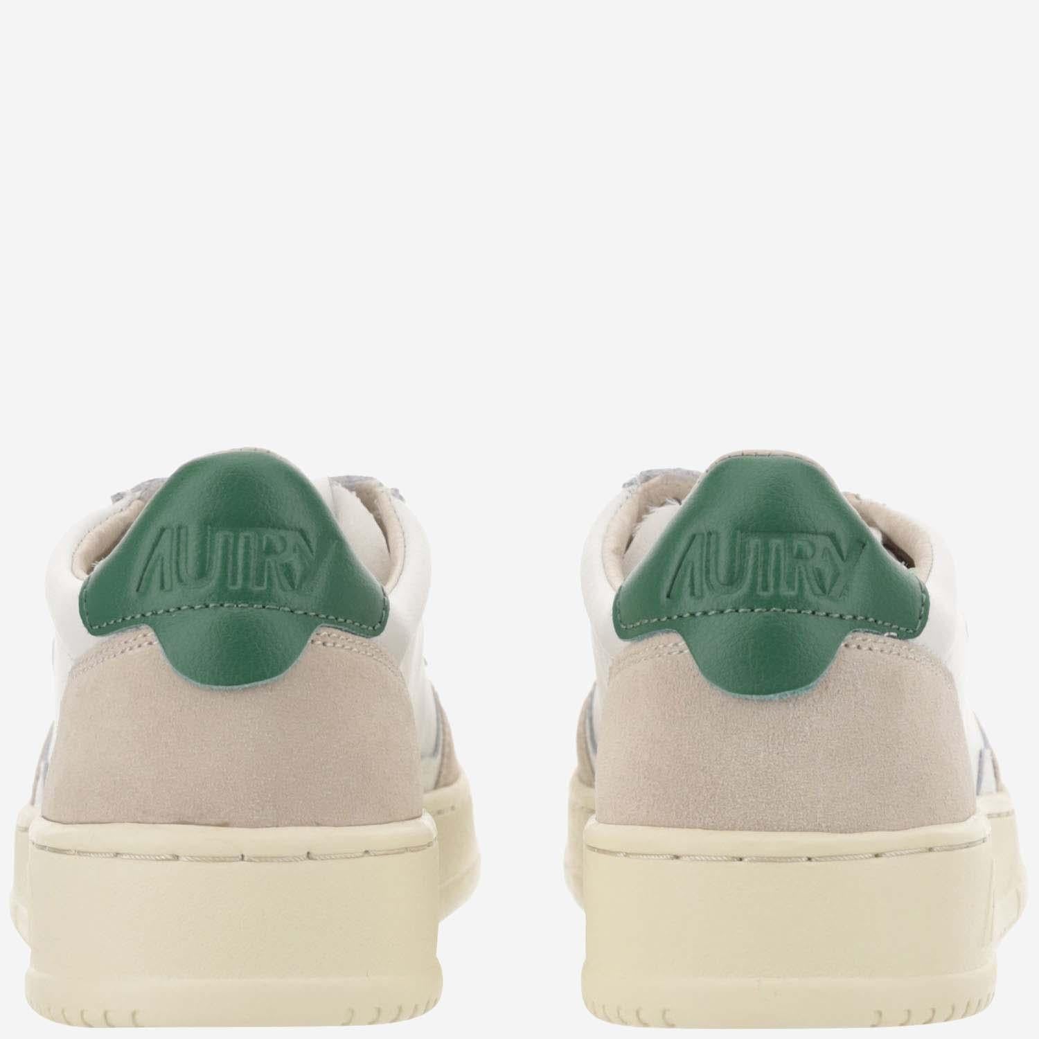 SNEAKERS LOW MEDALIST IN PELLE AULMLS23 WHTAMAZ AUTRY