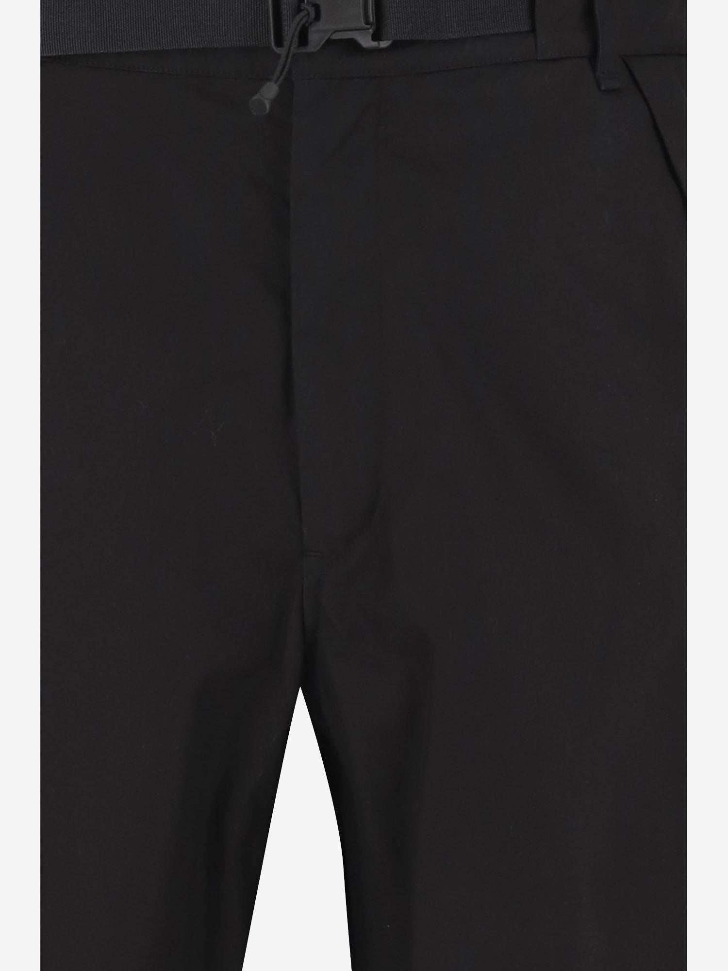 PANTALONI CARGO IN COTONE CON LOGO 18CLPA058A 006450A999 CP COMPANY