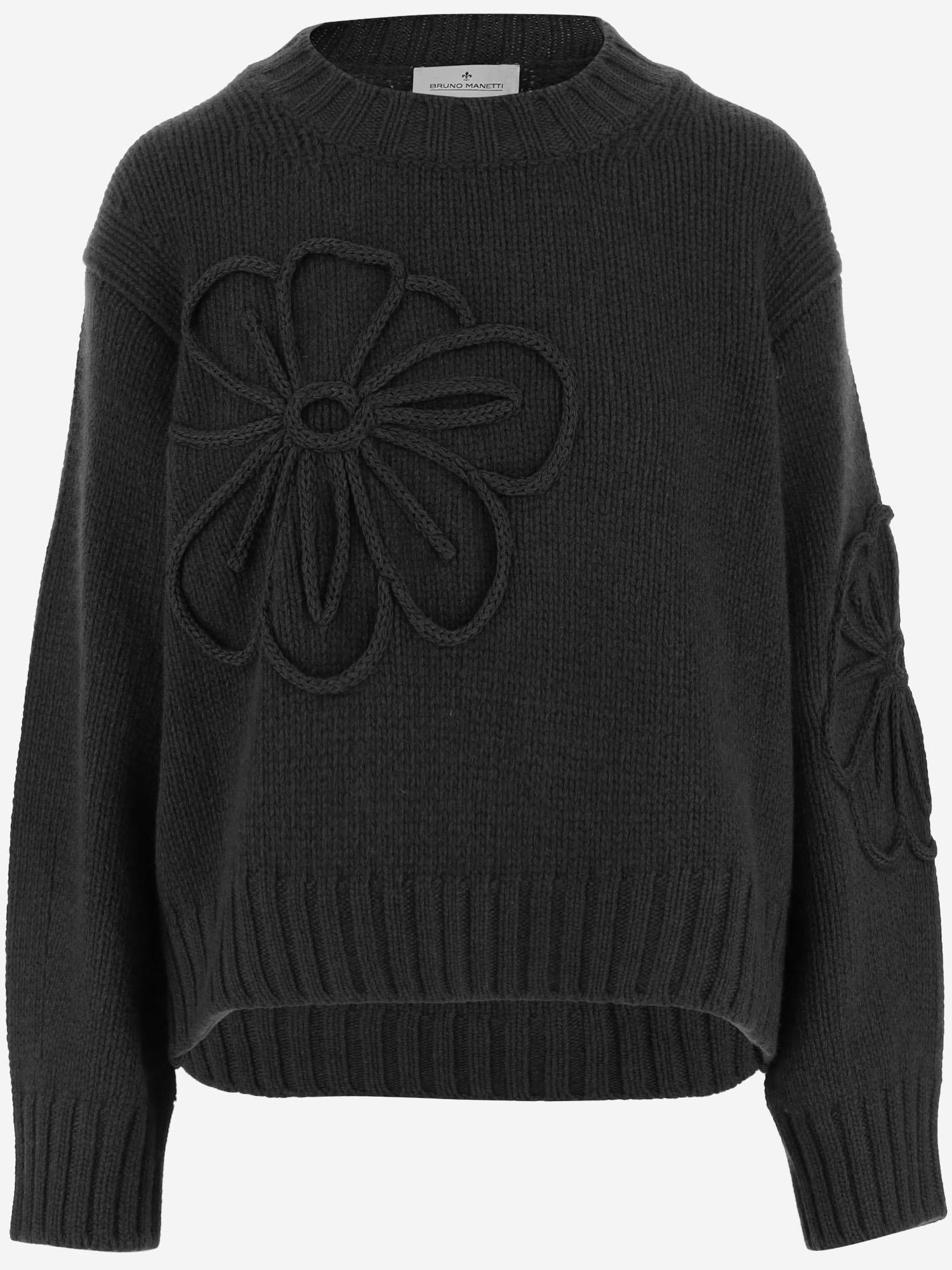 Maglione in misto lana Q2B102 000 BRUNO MANETTI