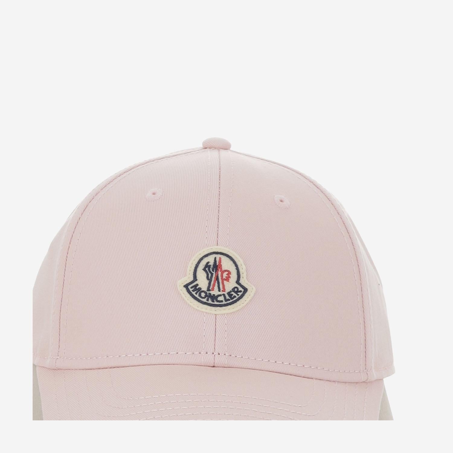 CAPPELLO DA BASEBALL IN COTONE CON LOGO 3B00055 0486350C MONCLER