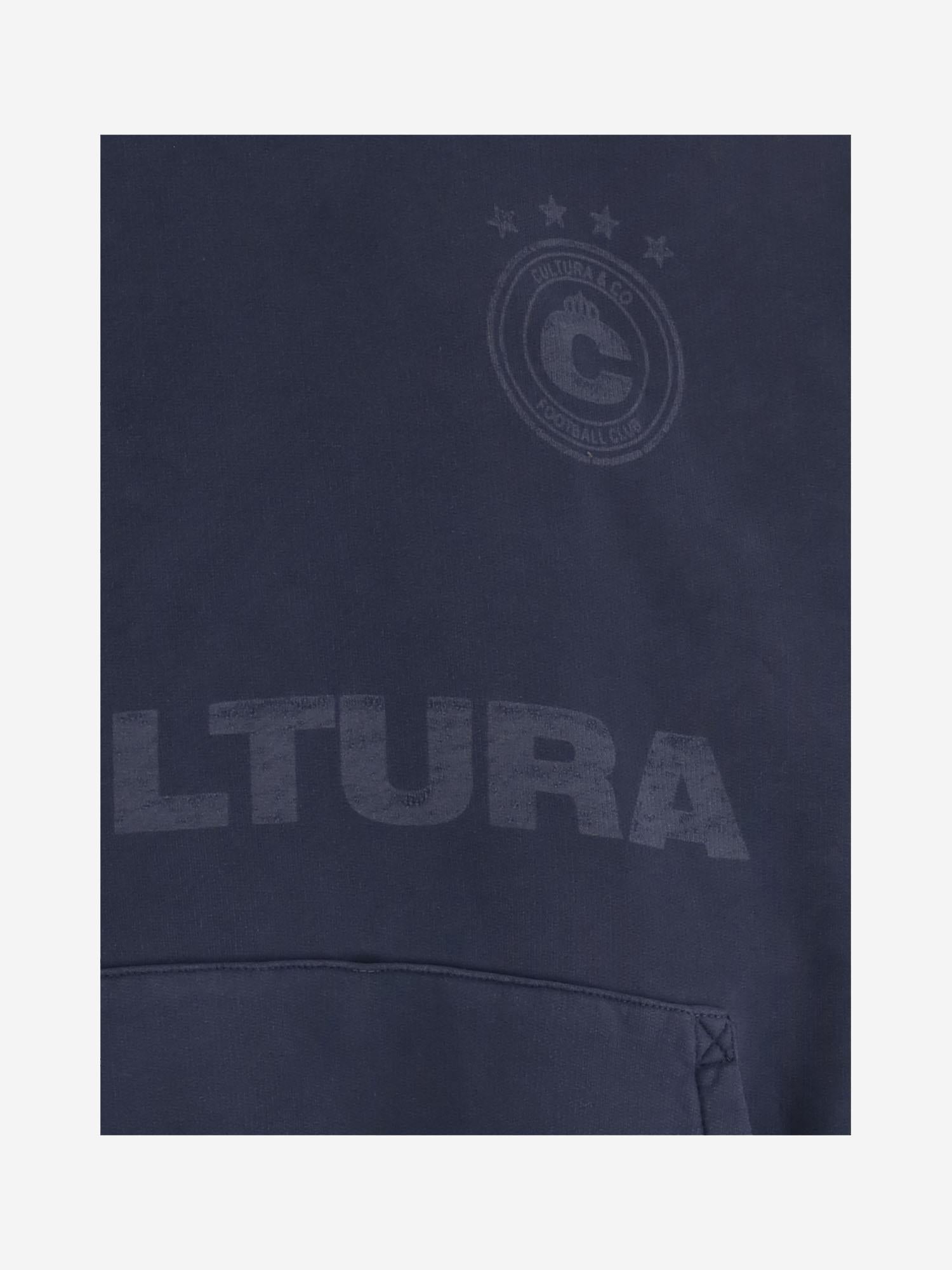 FELPA IN COTONE CON LOGO K003 CULTURA
