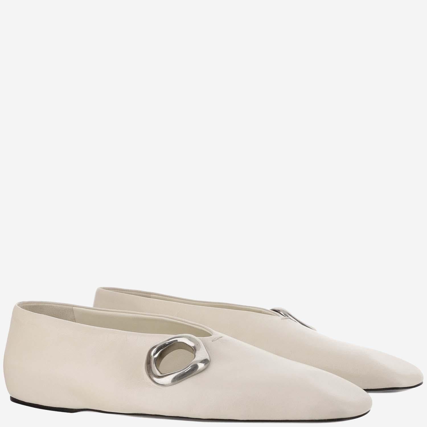 BALLERINE IN PELLE J16WZ0012 P4864281 JIL SANDER