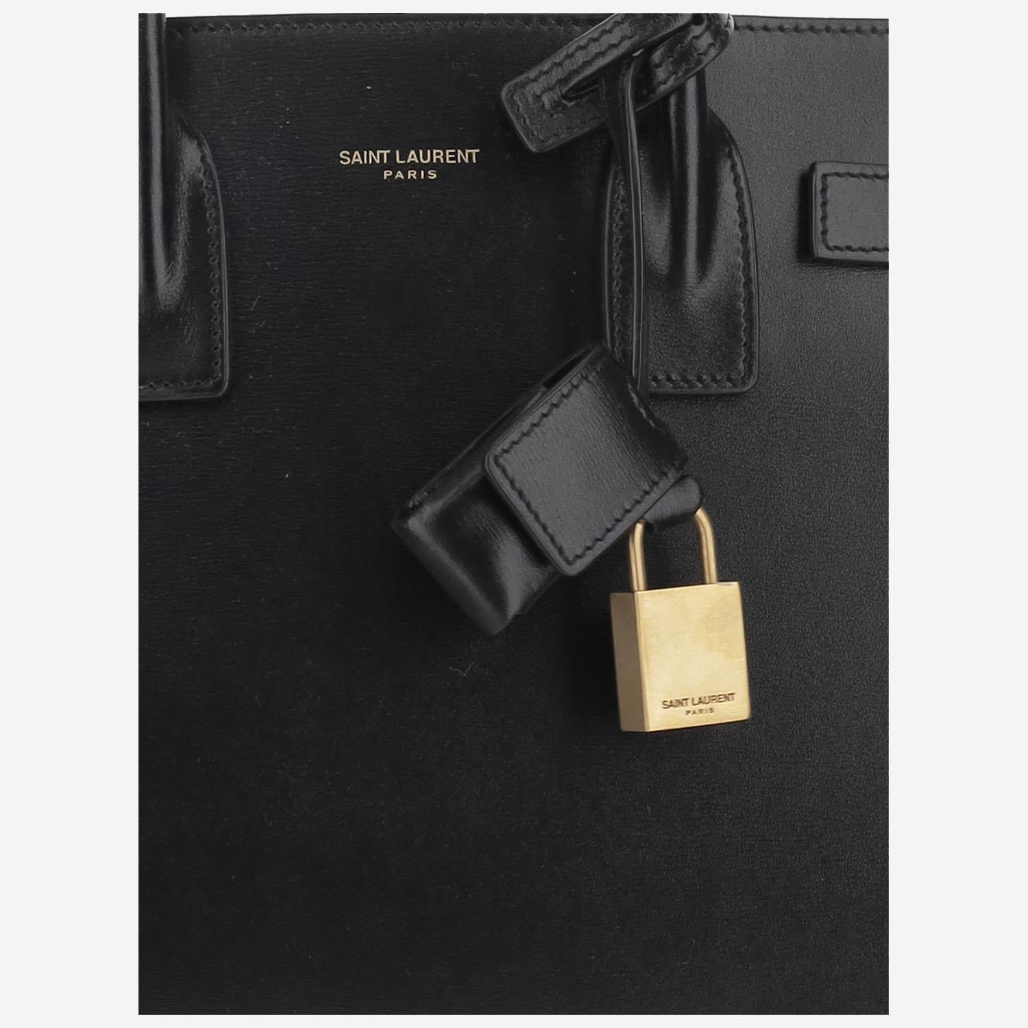 BORSA SAC DE JOUR IN PELLE 421863 02G9W1000 SAINT LAURENT