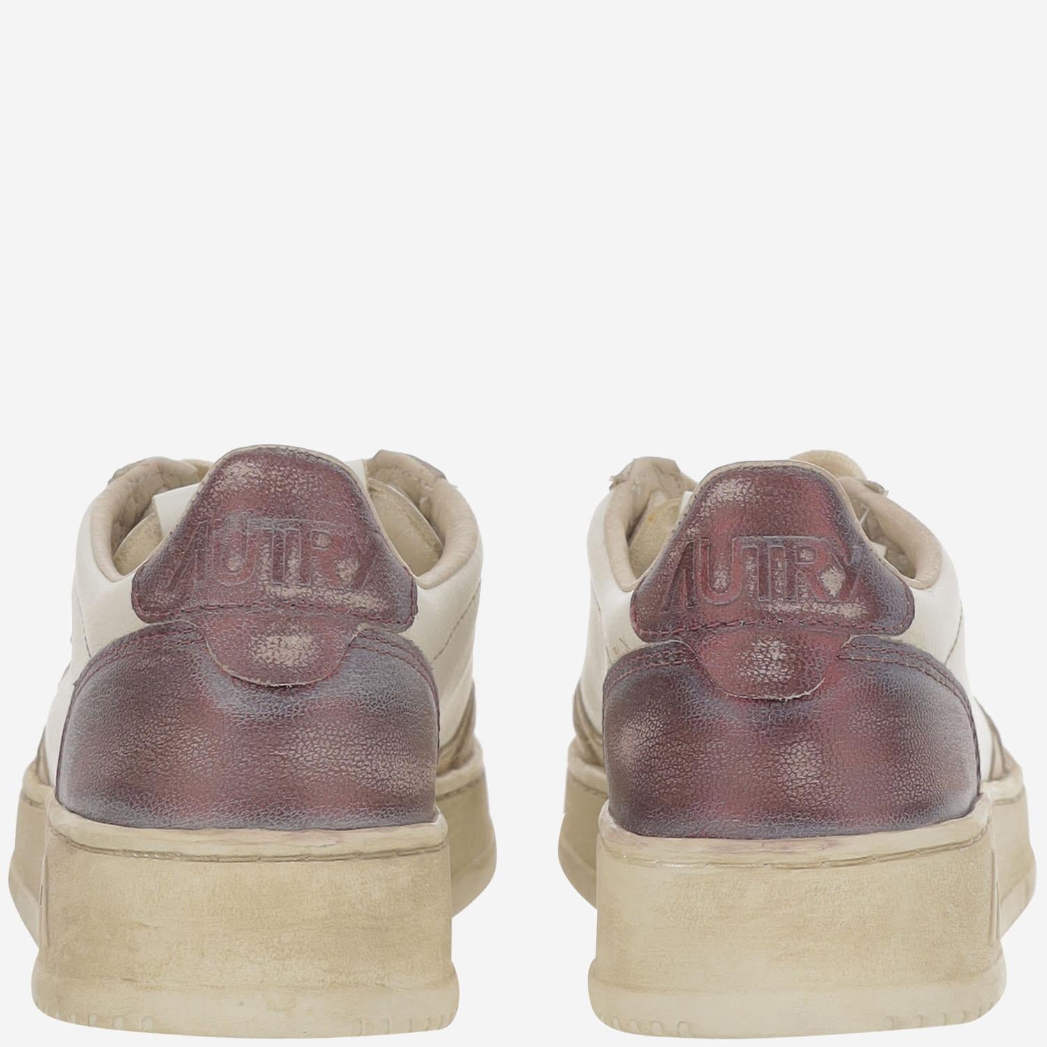 SNEAKERS LOW MEDALIST SUPER VINTAGE AVLWMT04 PLATINUMVIOLET AUTRY