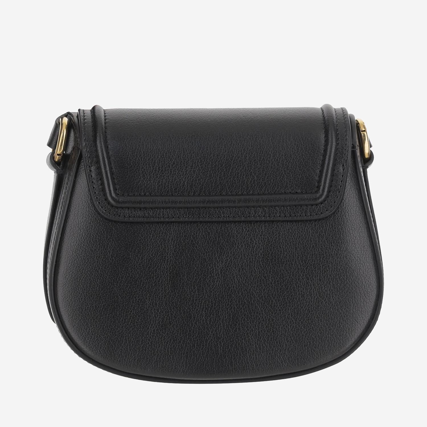 BORSA IN PELLE MARTELLATA CON LOGO CH25AS791O37 001 CHLOE