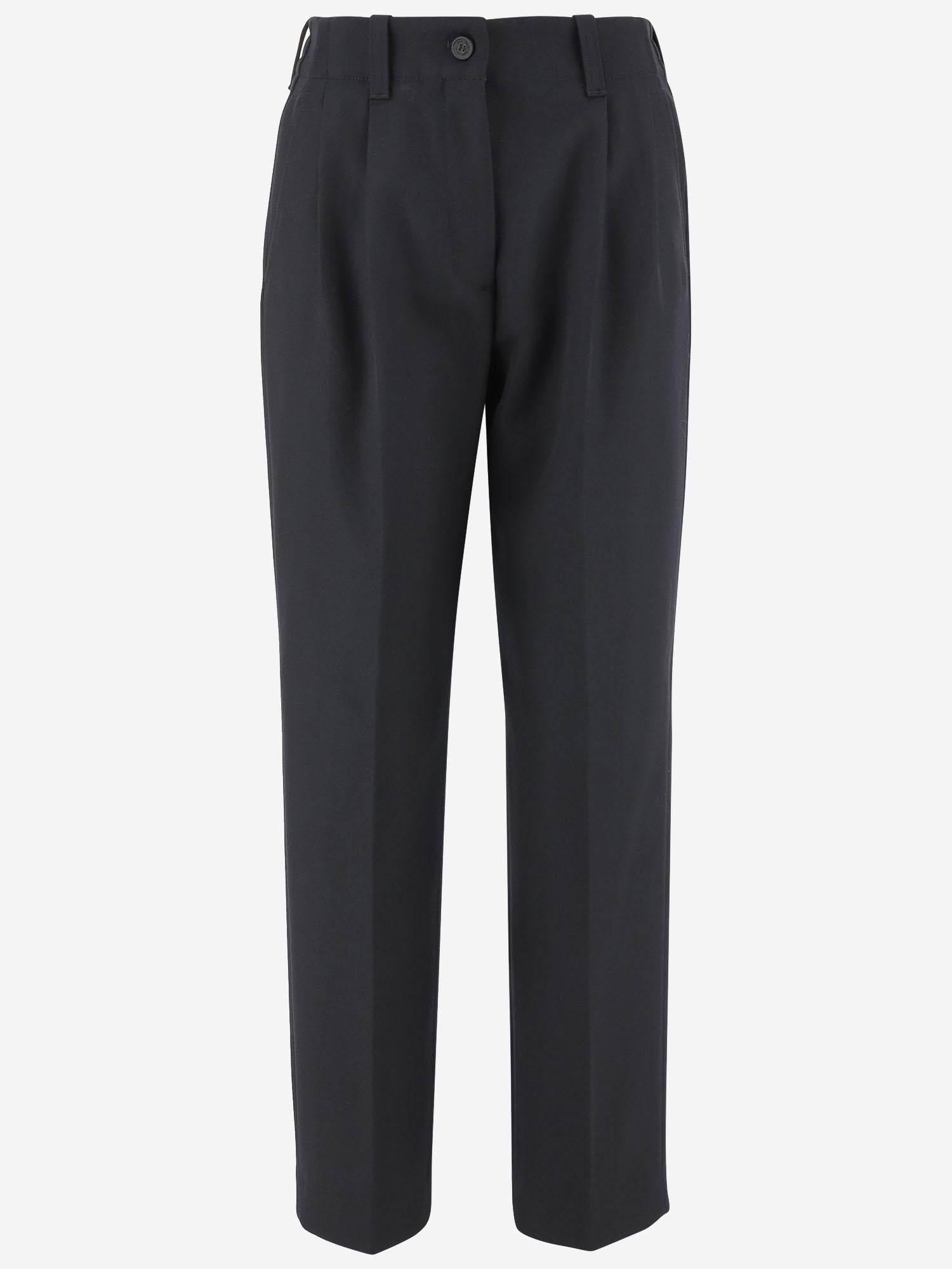 PANTALONI ISIDE IN MISTO LANA GWP01504 P00096150486 GOLDEN GOOSE