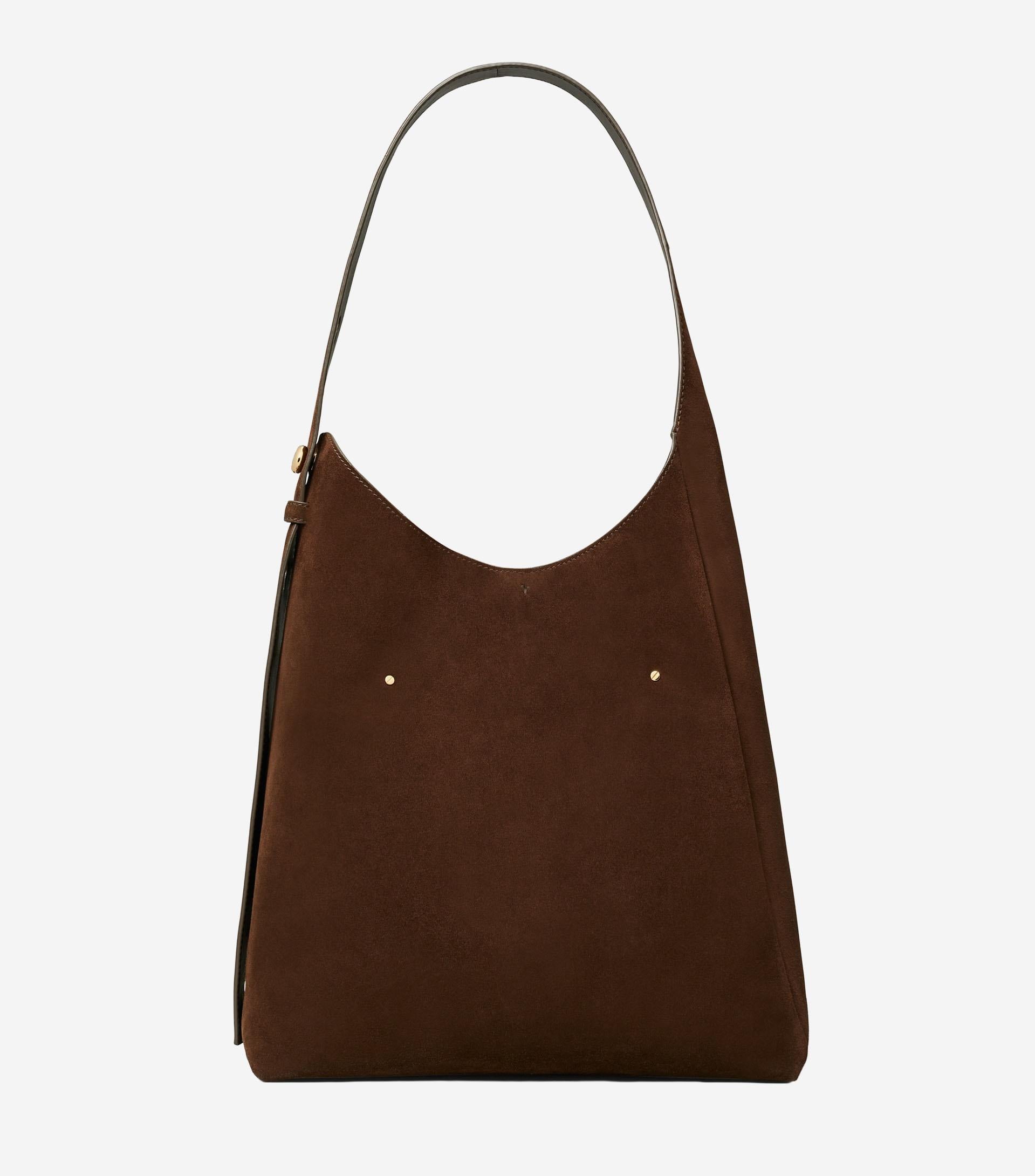 BORSA HOBO ROMY IN SUEDE 175320 201 TORY BURCH