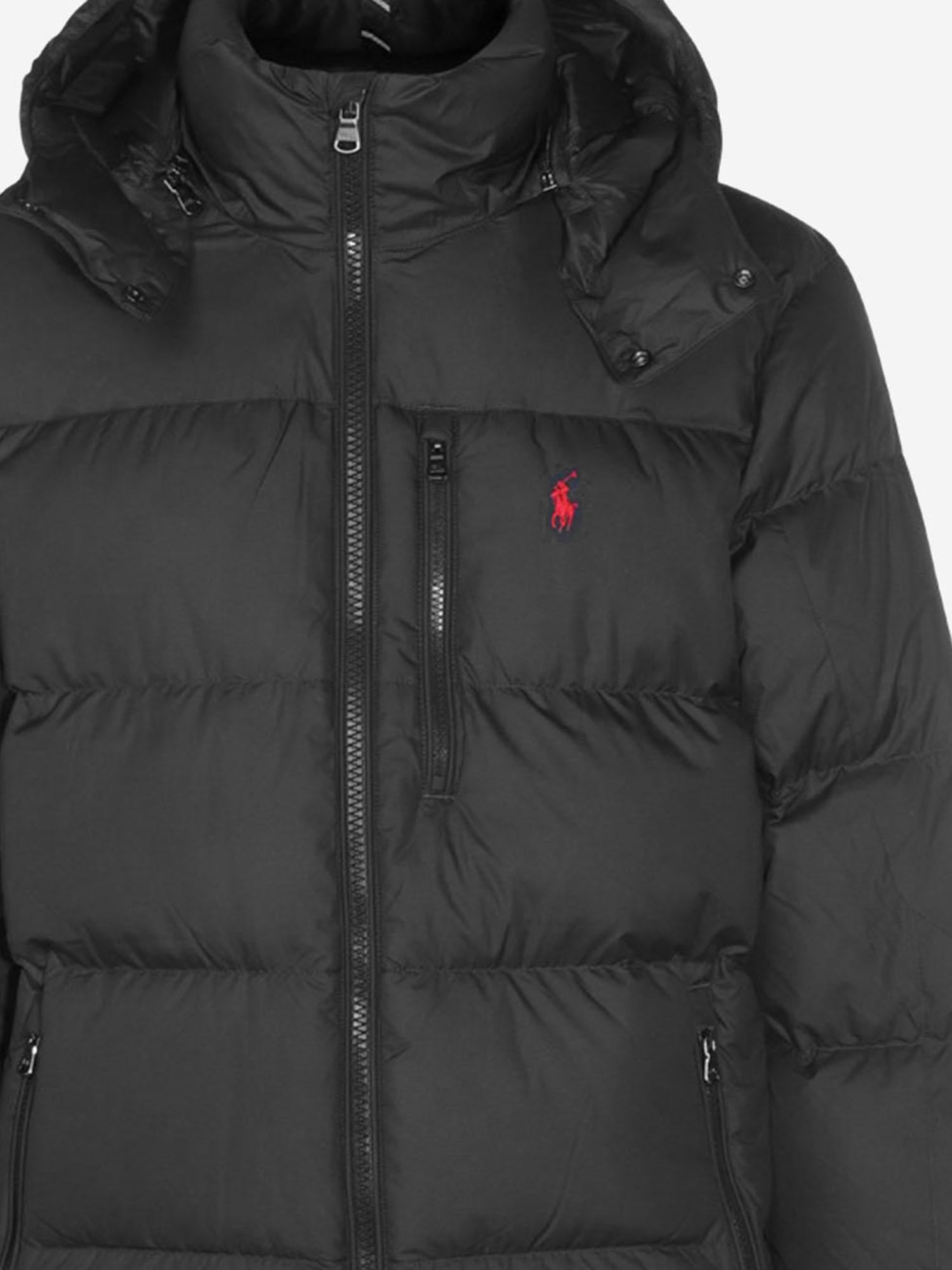 PIUMINO GORHAM IN NYLON CON LOGO<BR/> 710968278 001 POLO RALPH LAUREN