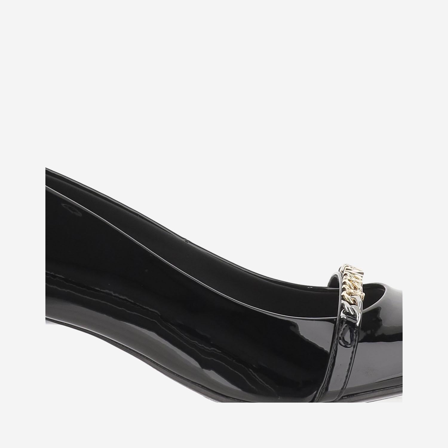 DÉCOLLETÉ GLORIA 13 IN PELLE LUCIDA SD0365 E002Z99 PINKO