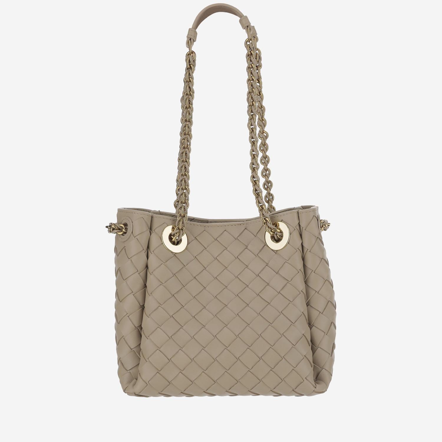 BORSA PARACHUTE PICCOLA IN PELLE 817175 V4SC59614 BOTTEGA VENETA