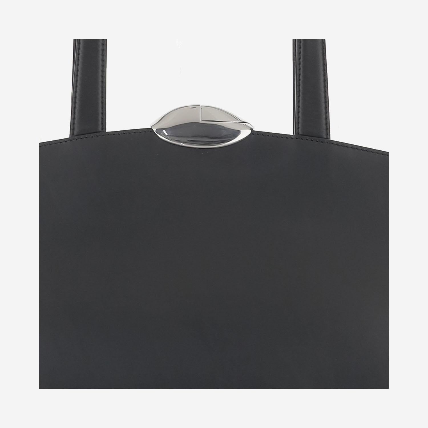 BORSA SERENA IN PELLE SERENA NERO BENEDETTA BRUZZICHES