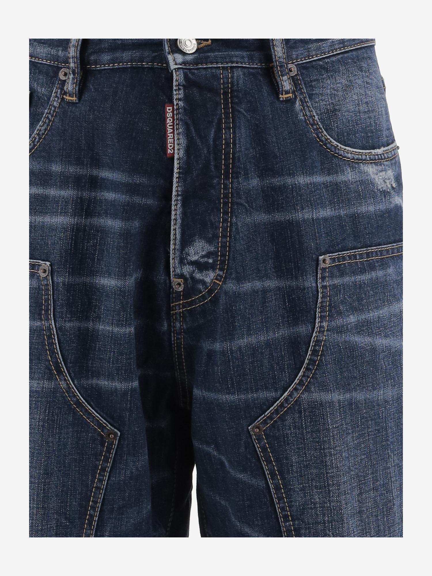 JEANS IN DENIM DI COTONE S74LB1652 S30309470 DSQUARED2