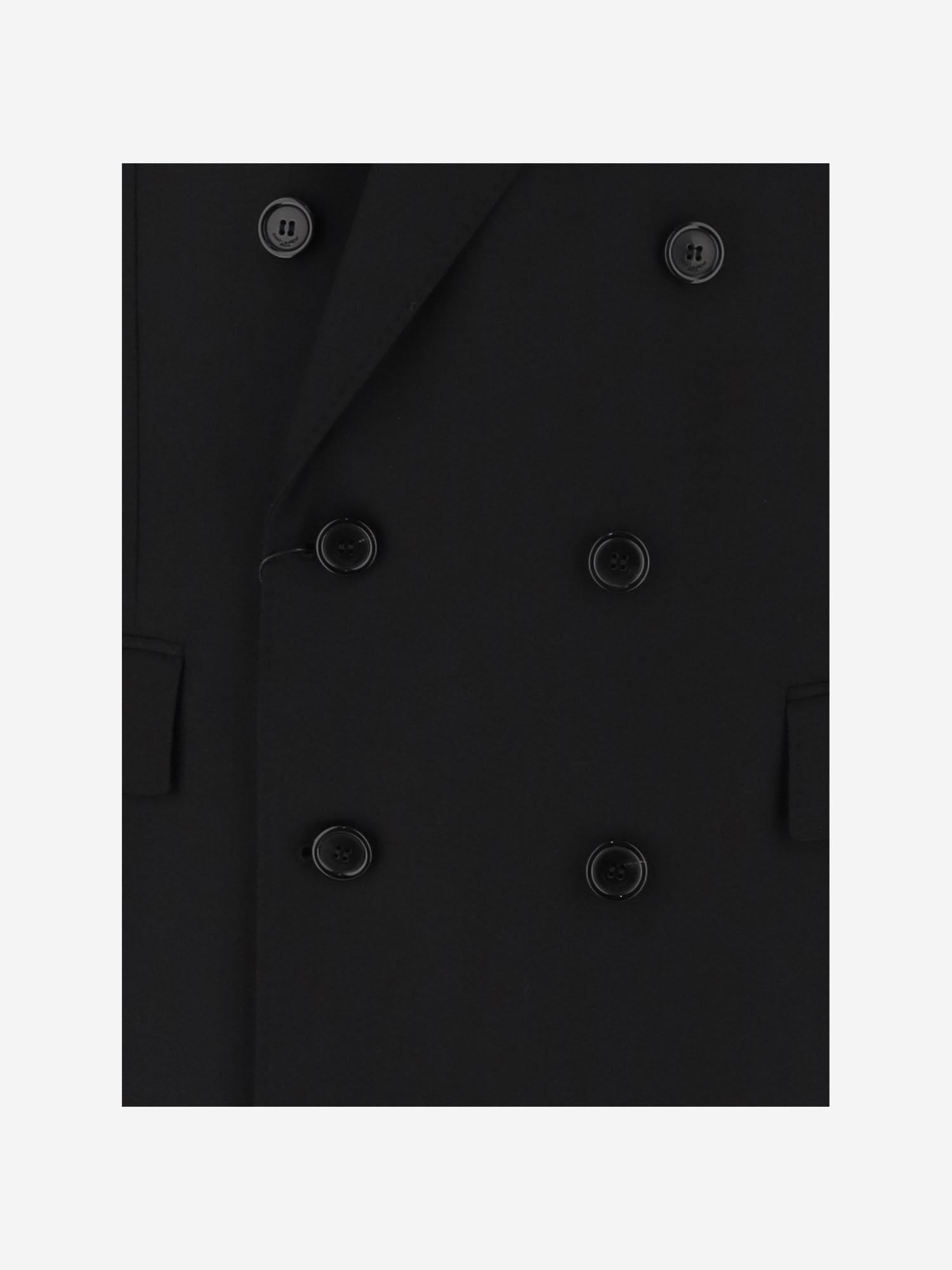 GIACCA IN CHINE' DI LANA 816394 Y2J021000 SAINT LAURENT