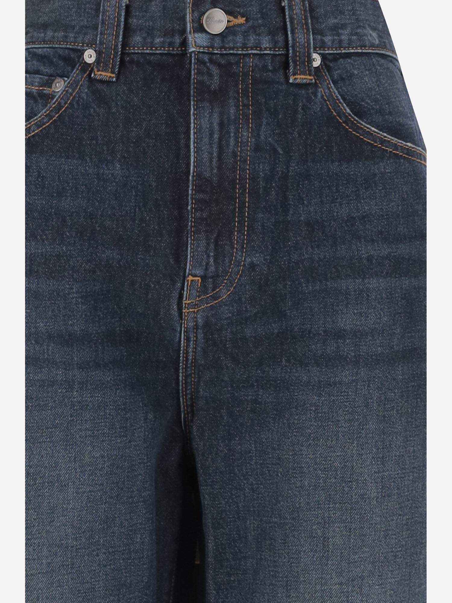 JEANS IN DENIM DI COTONE 1157908010W908 010 KHAITE