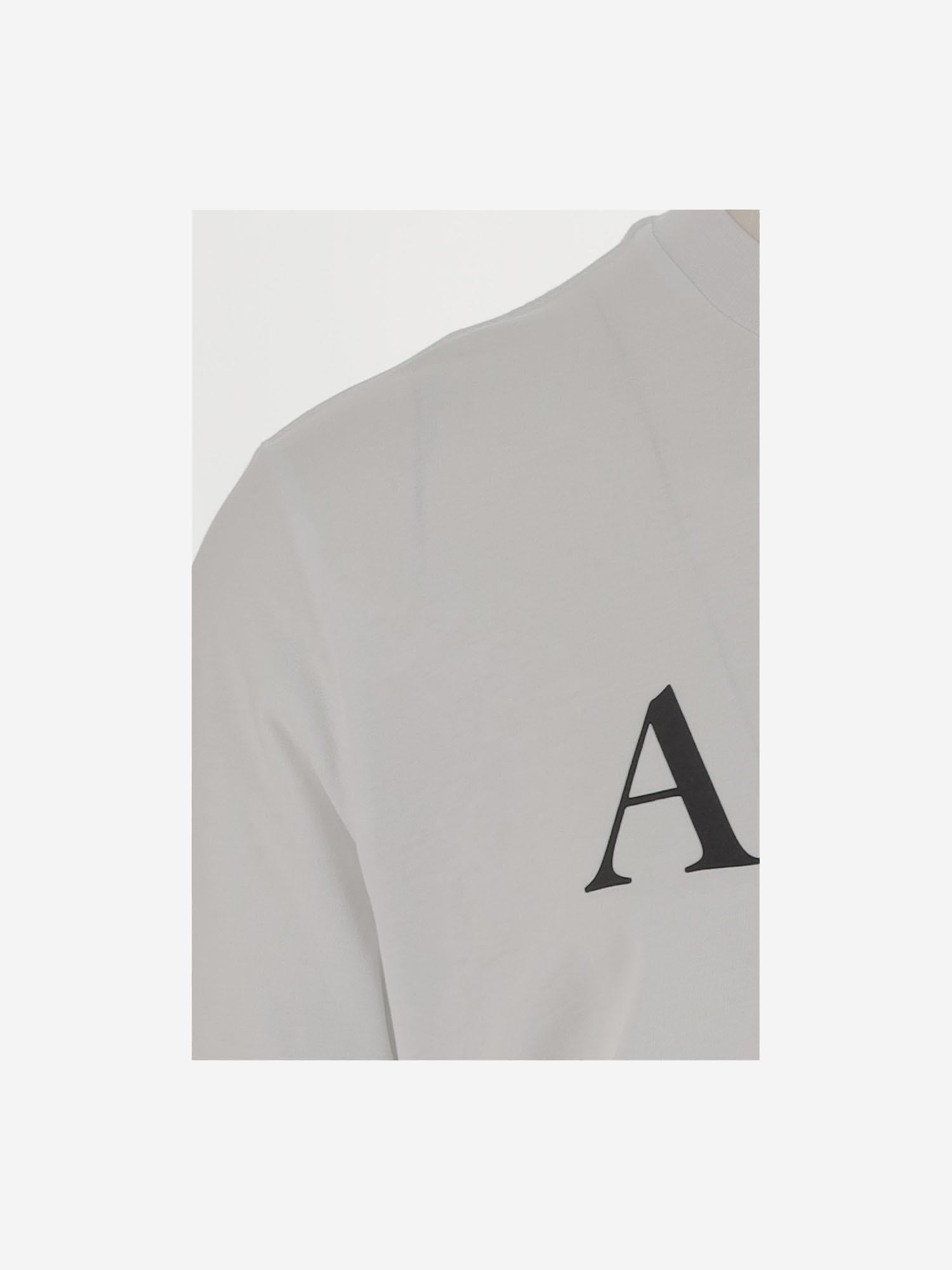 T-SHIRT IN COTONE CON LOGO AMJYTE 1073White AMIRI